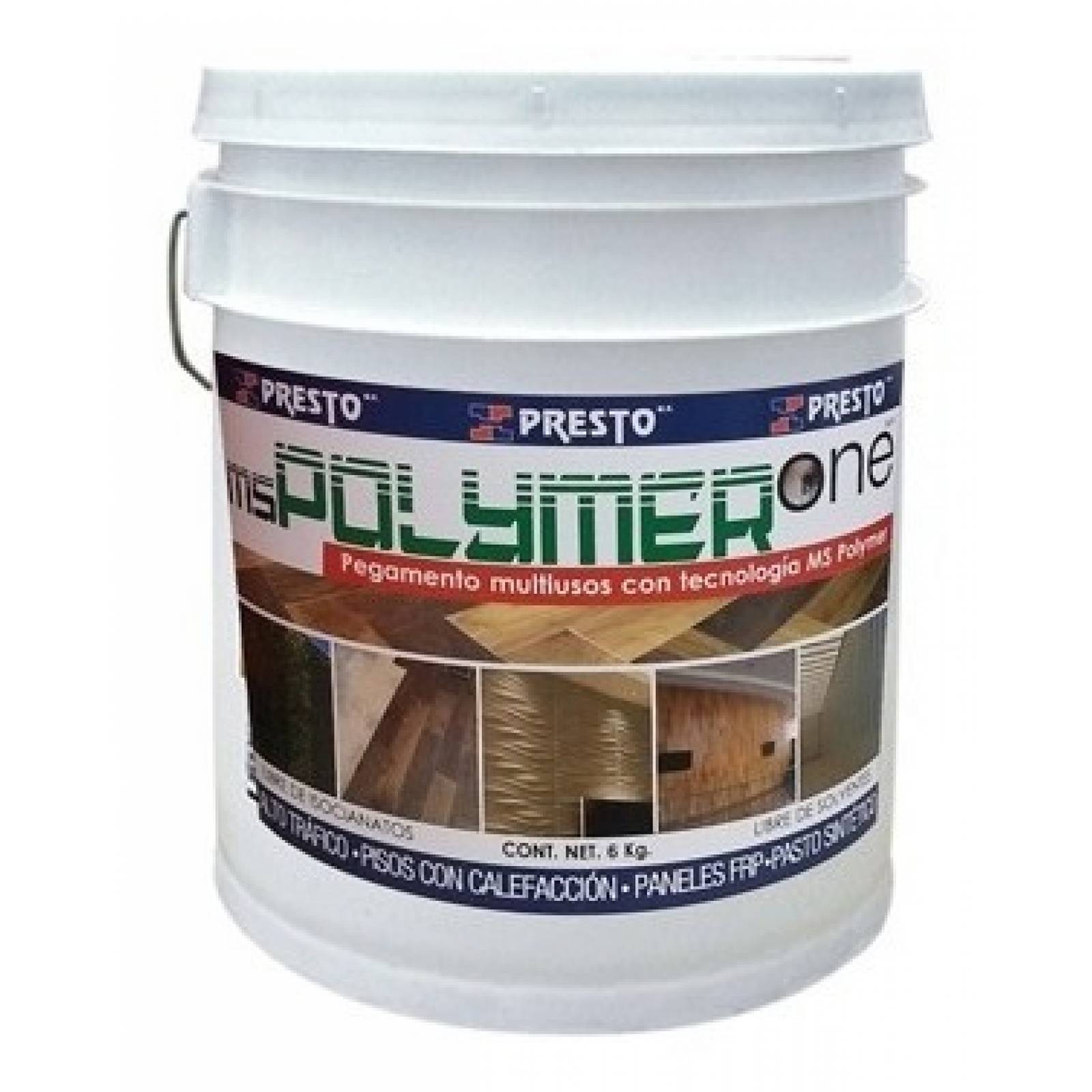 Pegamento Para Piso De Ingeniería Y Pasto Sintético 18kg