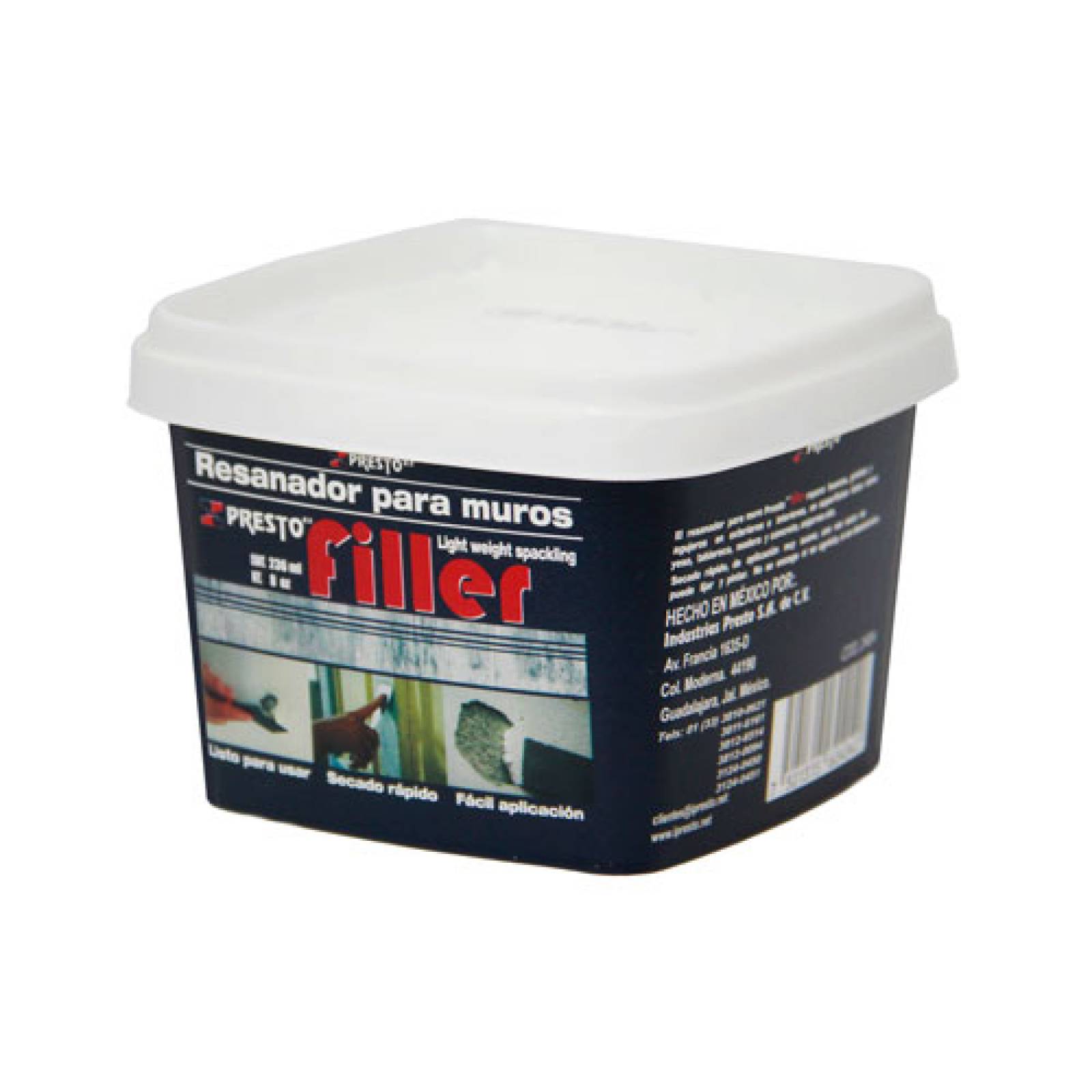 Resanador Para Muros Presto Filler   236ml