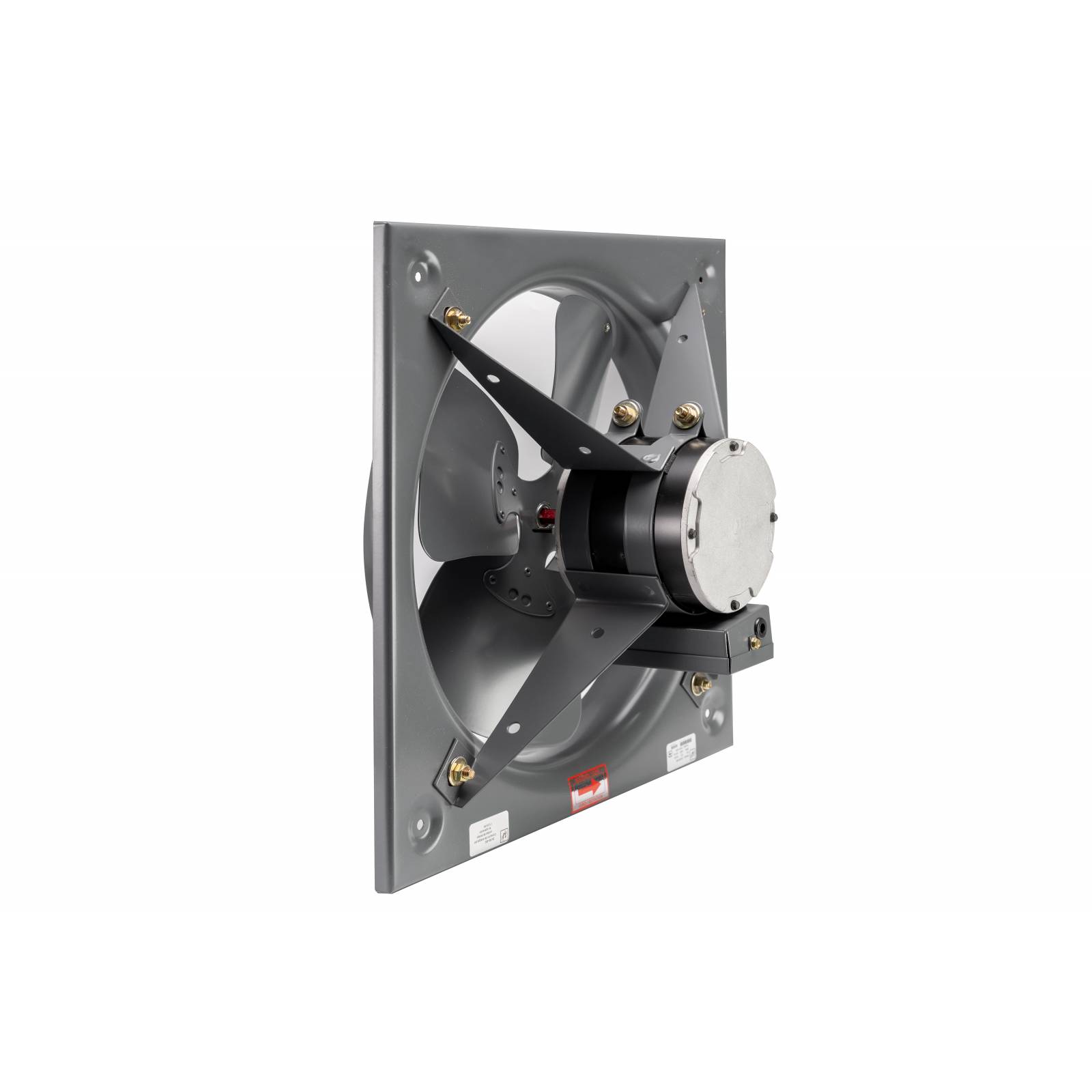Extractor De Aire Para Muro Pared Axial Modelo Hxb 400 L