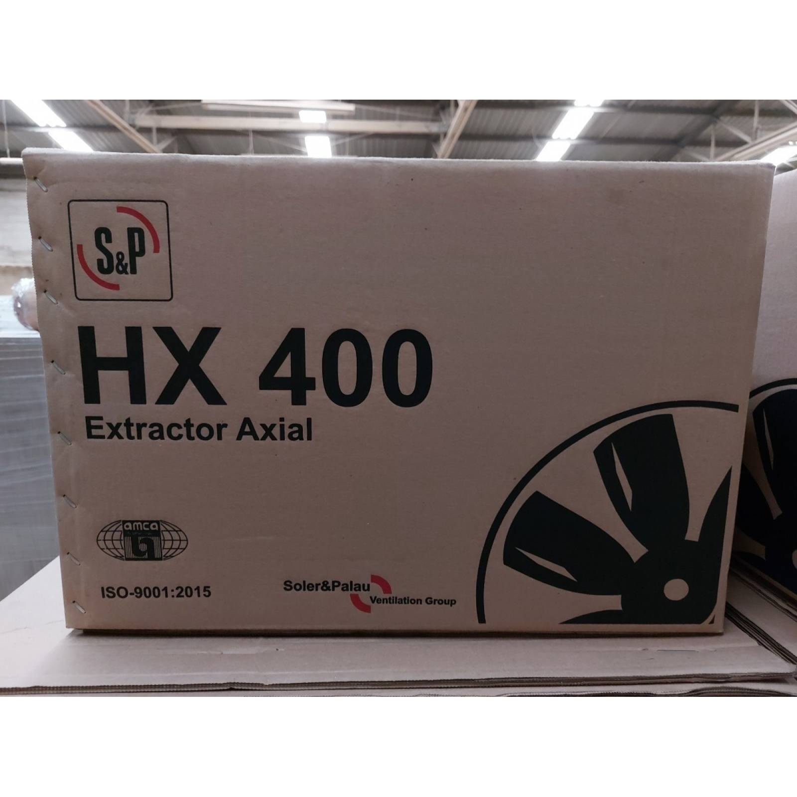 Extractor De Aire Para Muro Pared Axial Modelo Hxb 400 L