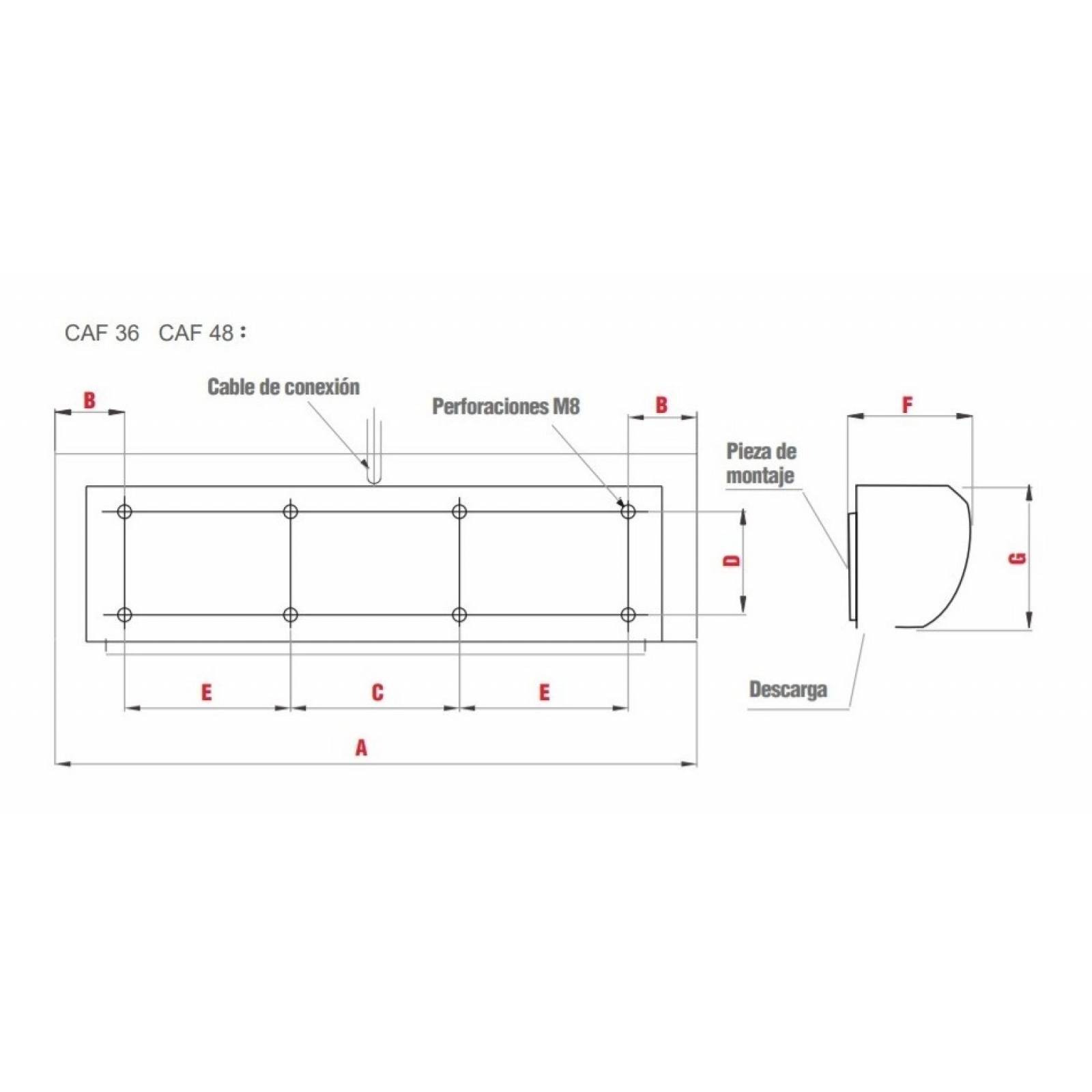 Cortina De Aire 150m Industrial Caf60 Marca Soler & Palau