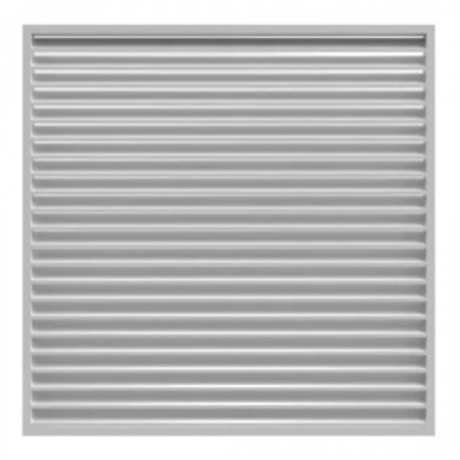 Rejilla De Retorno De Aire Para Plafón Reticular 24x24 2pzas