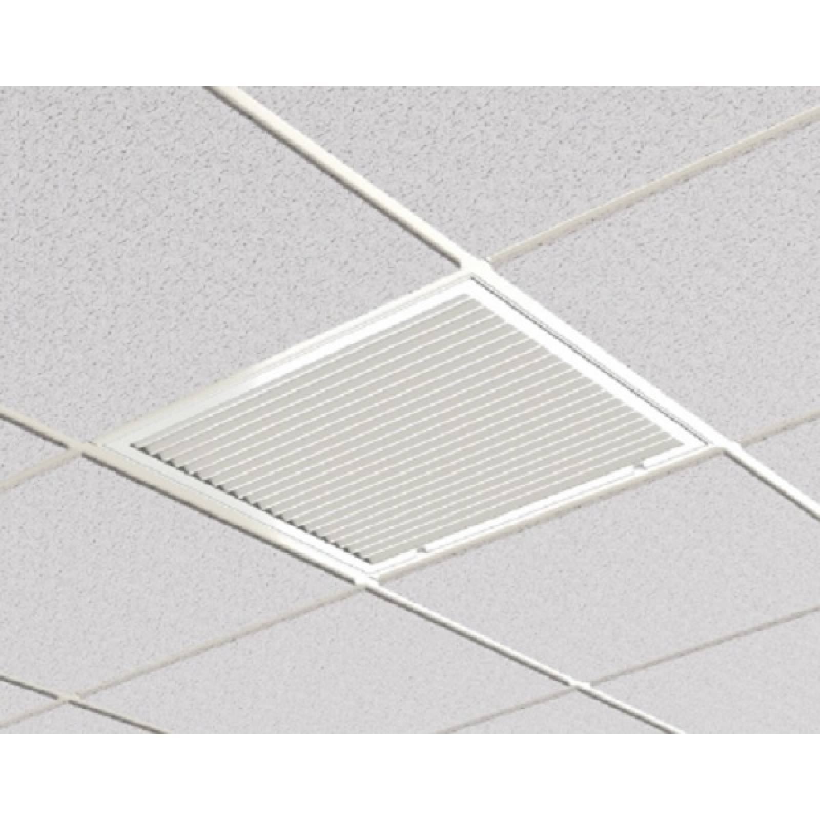 Rejilla De Retorno De Aire Para Plafón Reticular 24x24 2pzas