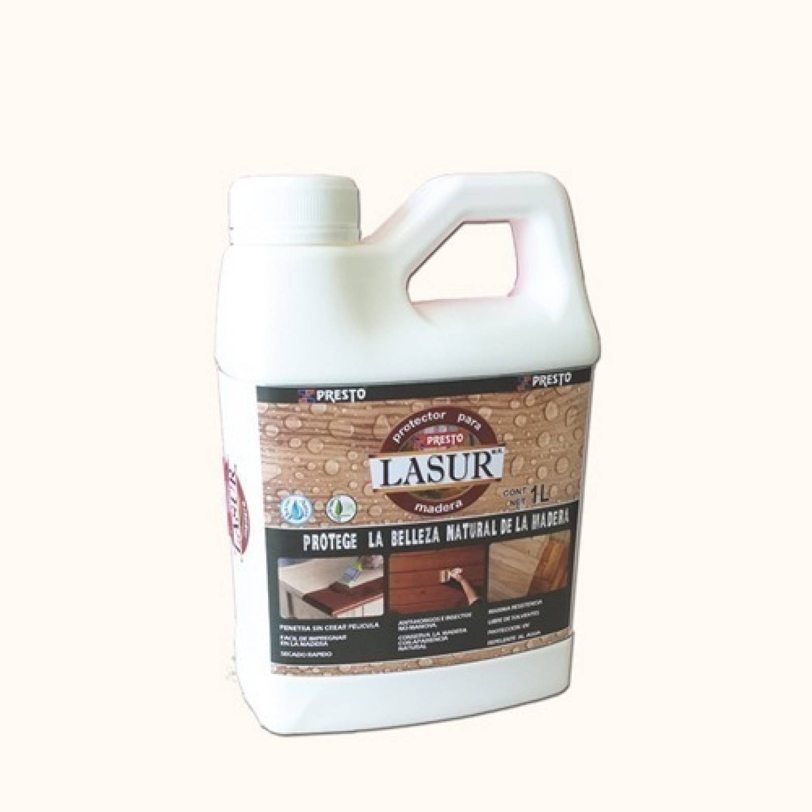 Protector Para Madera Lasur Nogal 4l