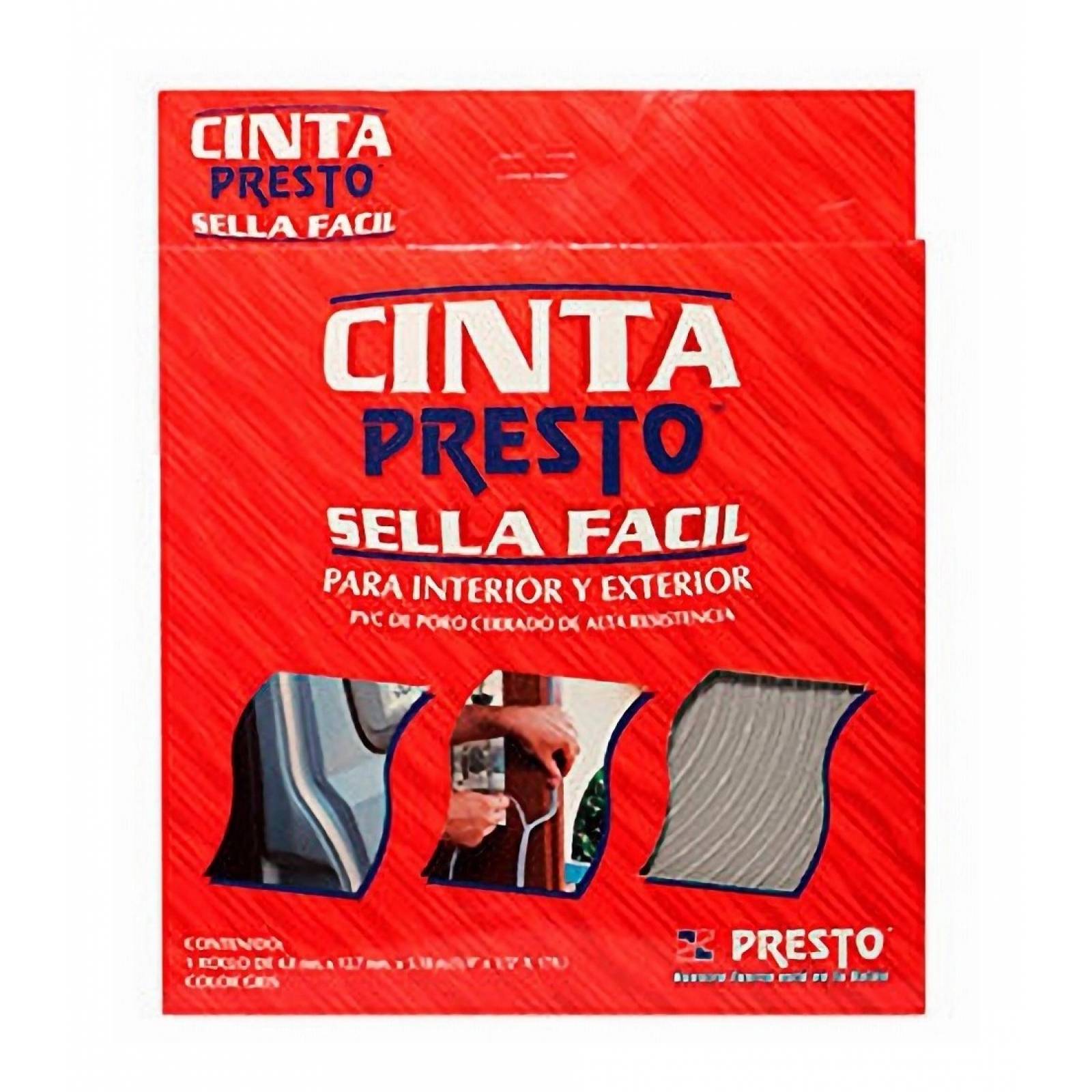 Cinta Sella Facil 518mts X 1 2'' Espesor: 1 4'' Presto 1 Pz