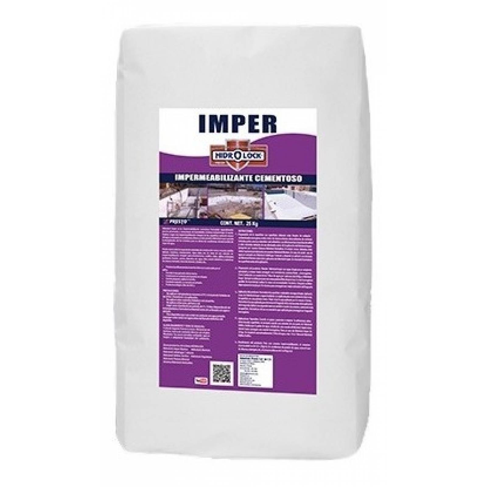 Impermeabilizante Cementoso Hidrolock Imper 25kg