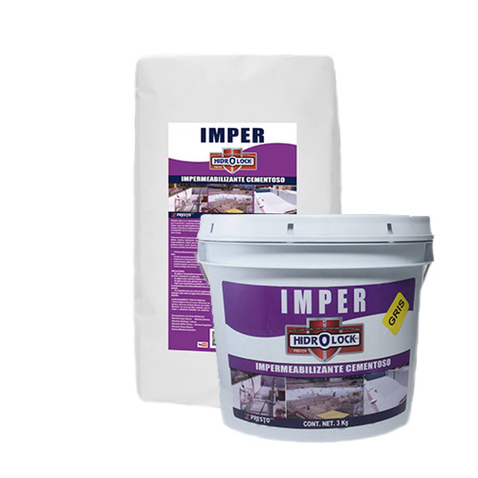 Impermeabilizante Cementoso Hidrolock Imper 25kg