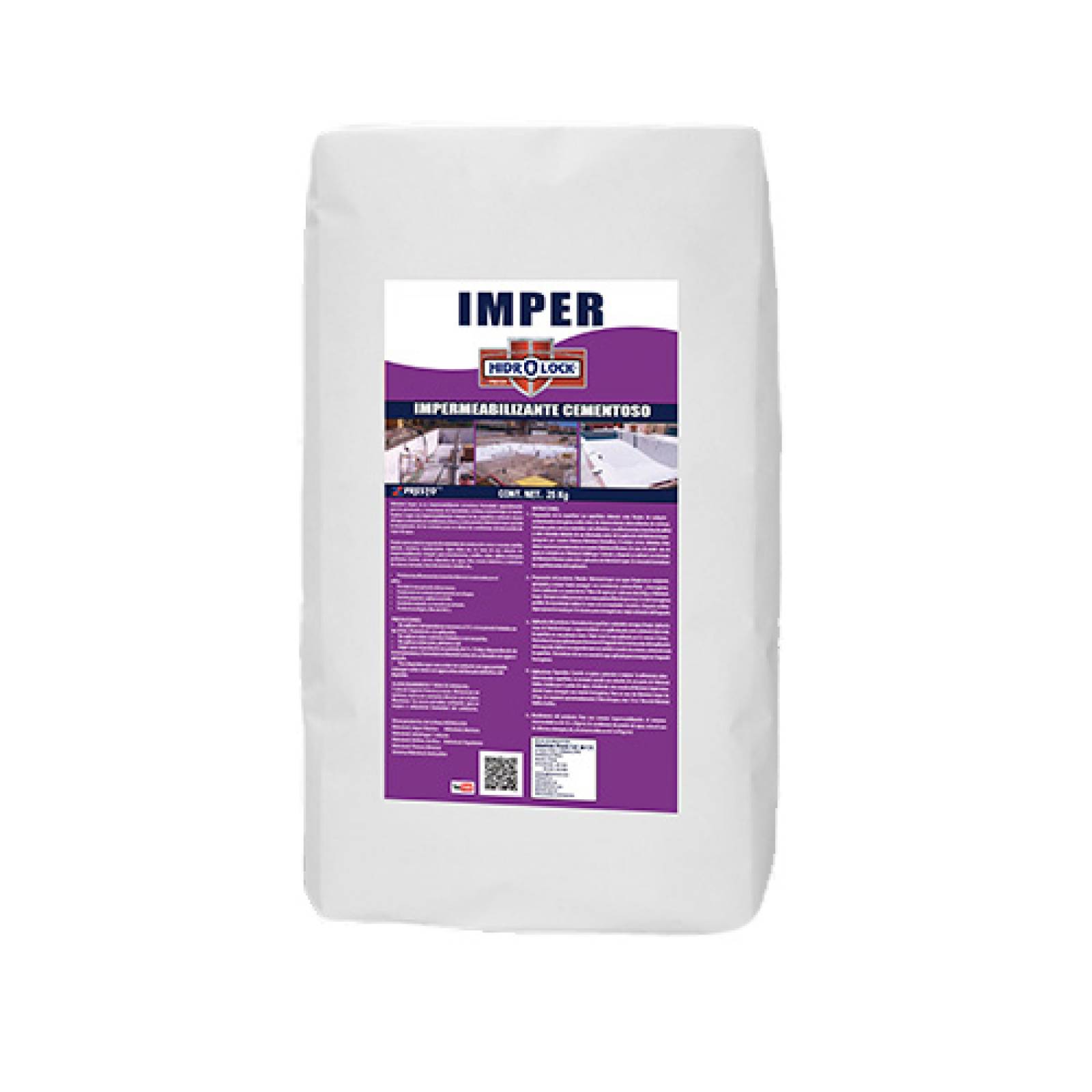 Impermeabilizante Cementoso Hidrolock Imper 25kg