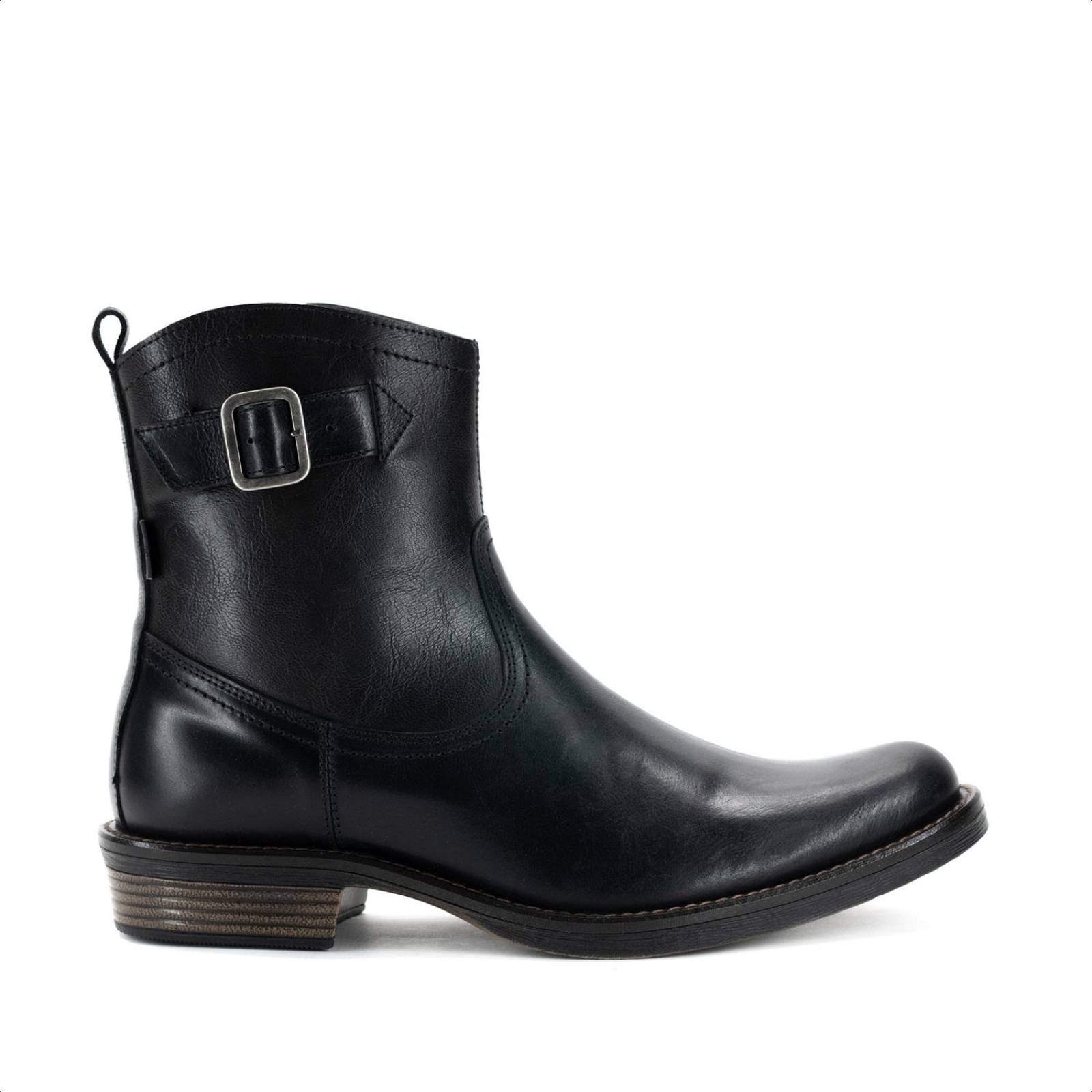 Bota Alta De Piel Levi's Hombre L221352 Negro
