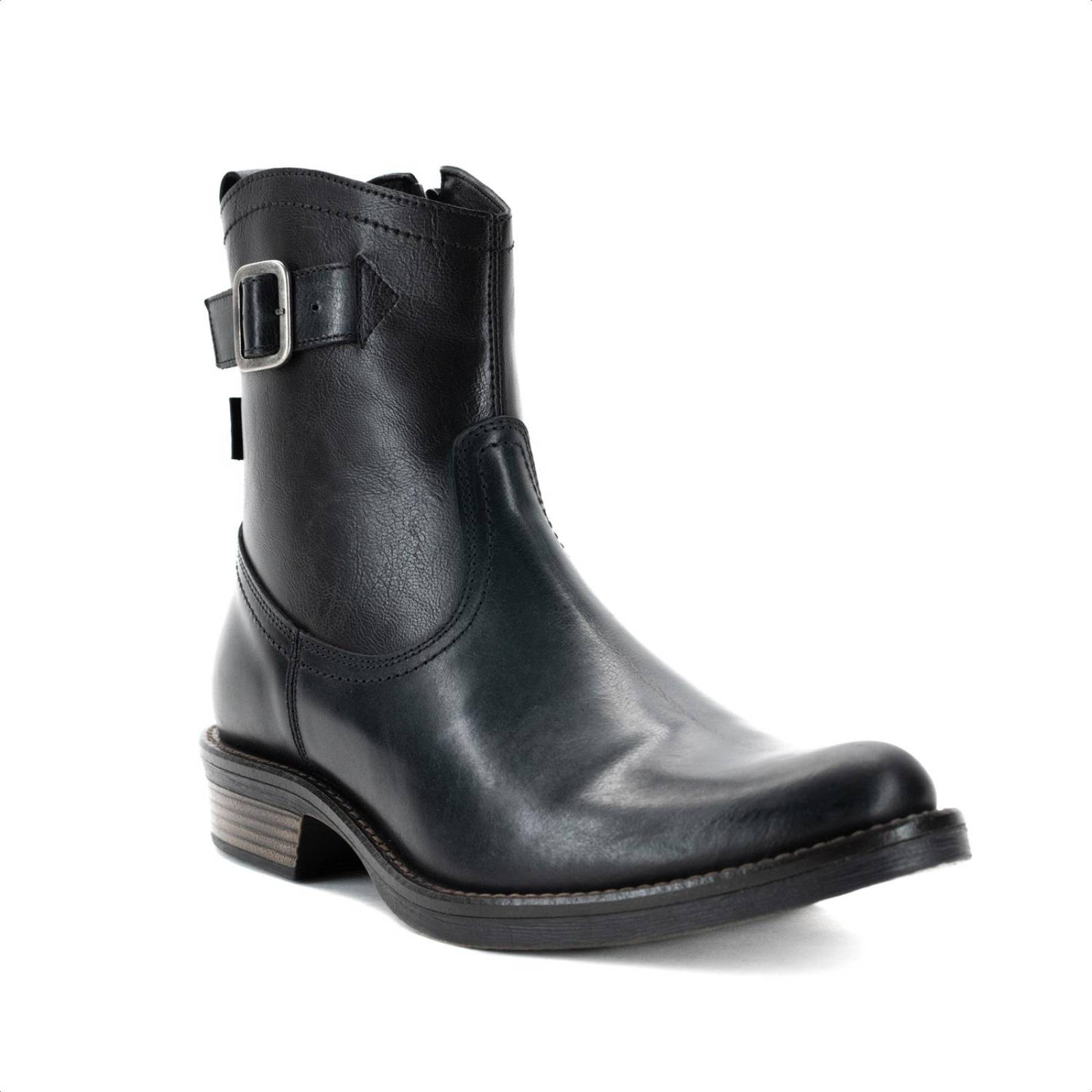 Bota Alta De Piel Levi's Hombre L221352 Negro