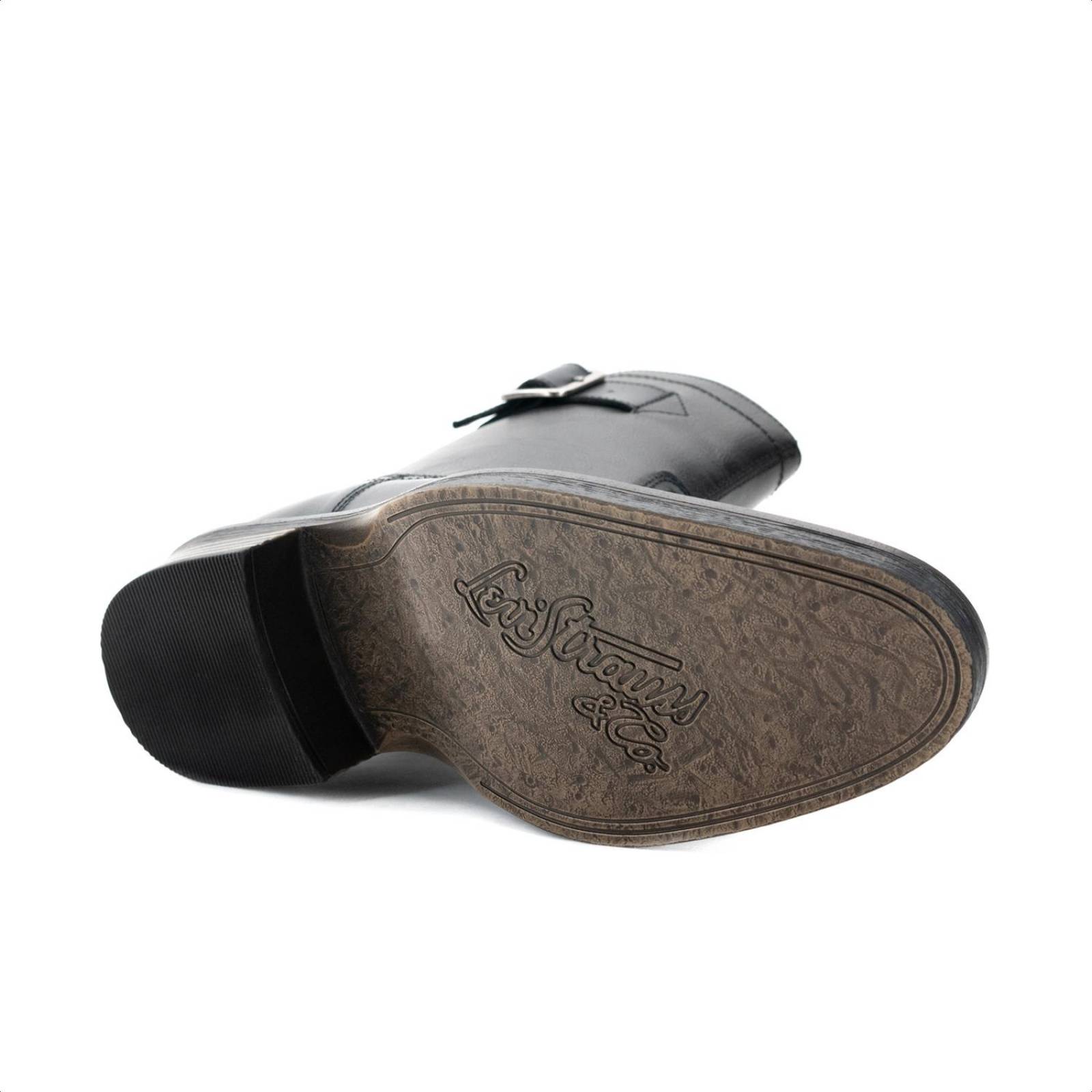 Bota Alta De Piel Levi's Hombre L221352 Negro