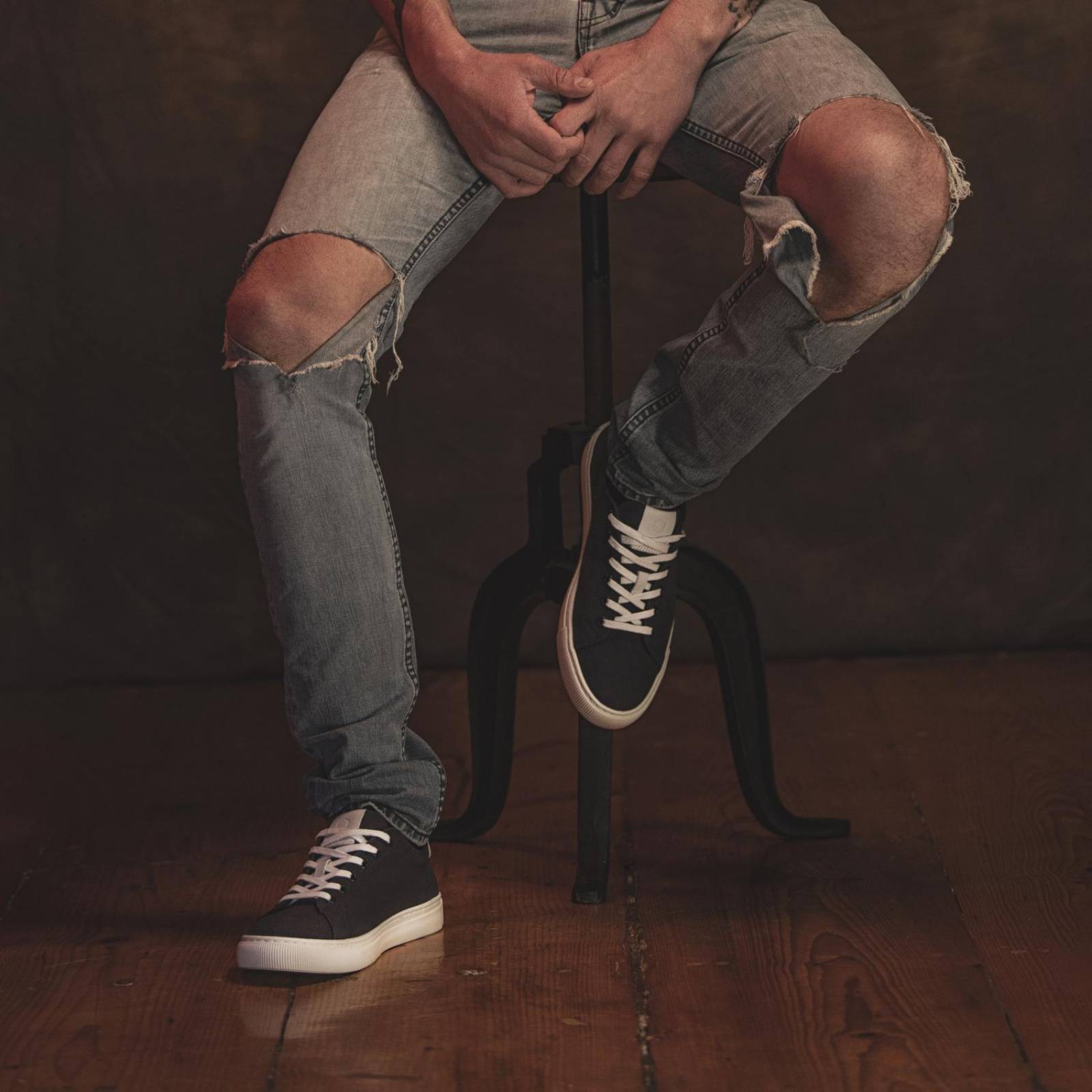 Tenis de Algodón Orgánico Paruno Hombre P2122512 Marino 