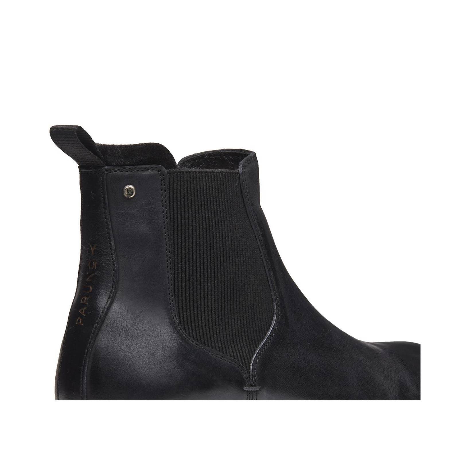Bota Chelsea De Piel Paruno Y P2122492 Negro 