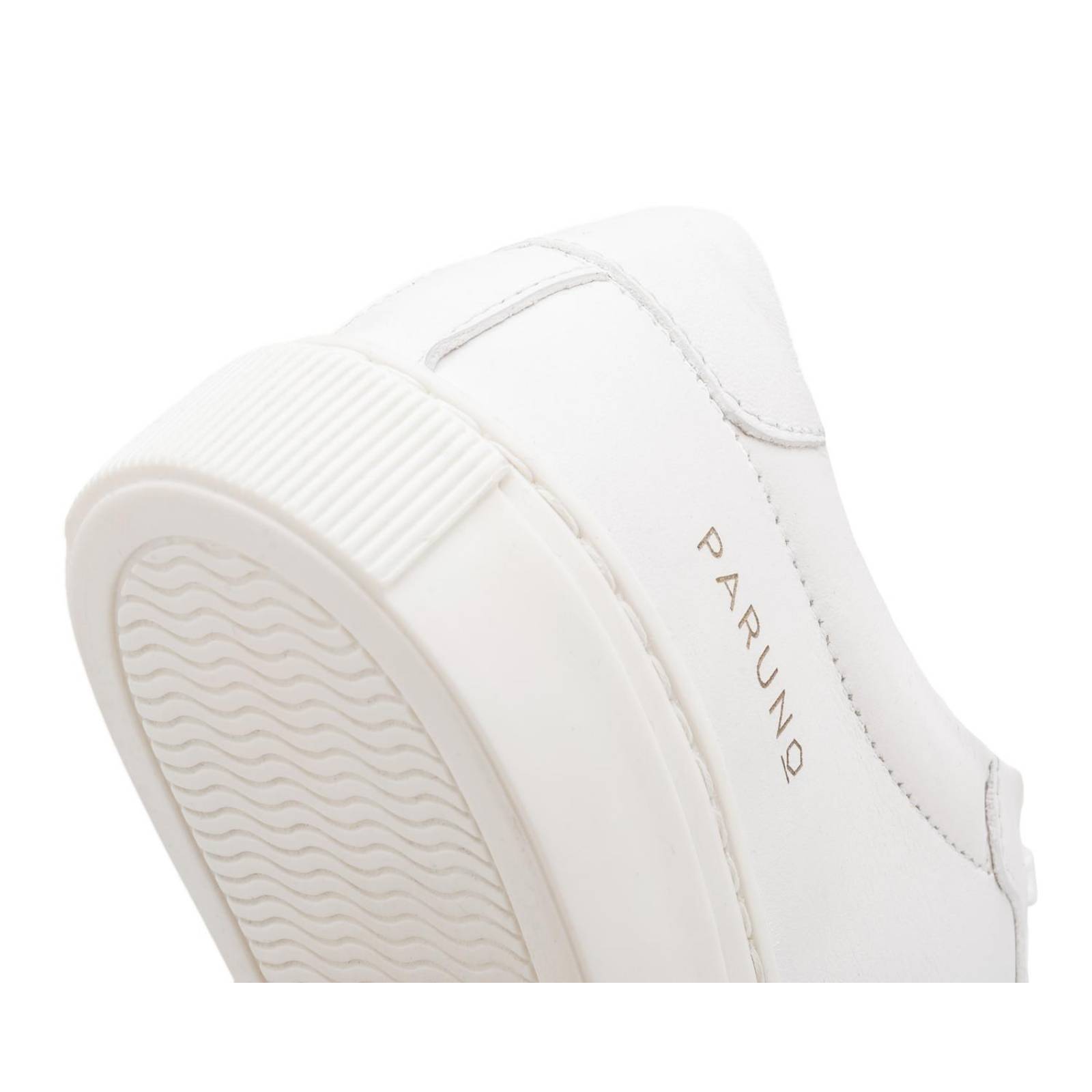 Tenis Paruno de Piel Hombre P2222561 Blanco 