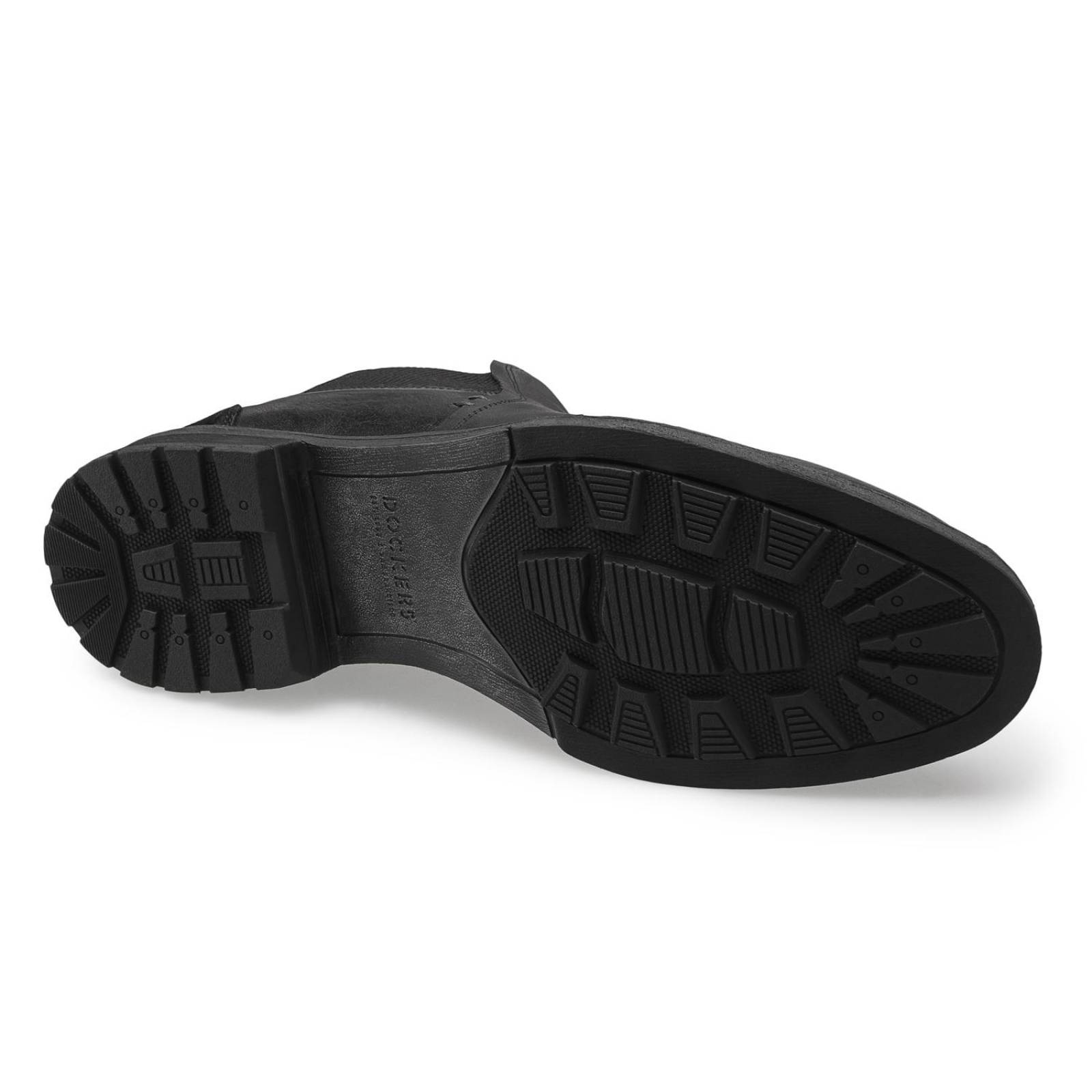 Bota Dockers de Piel Chelsea Hombre D2222192 Negro 