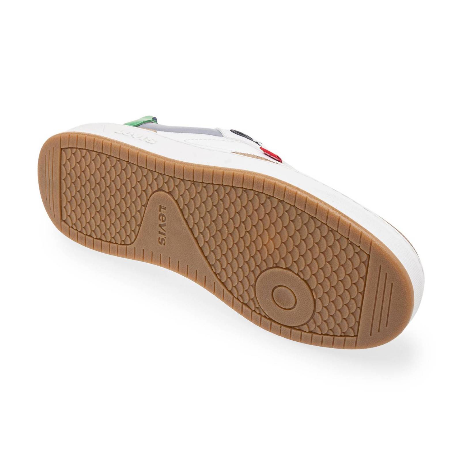 Tenis Levi's Hombre L2123402 S Blanco-Verde 
