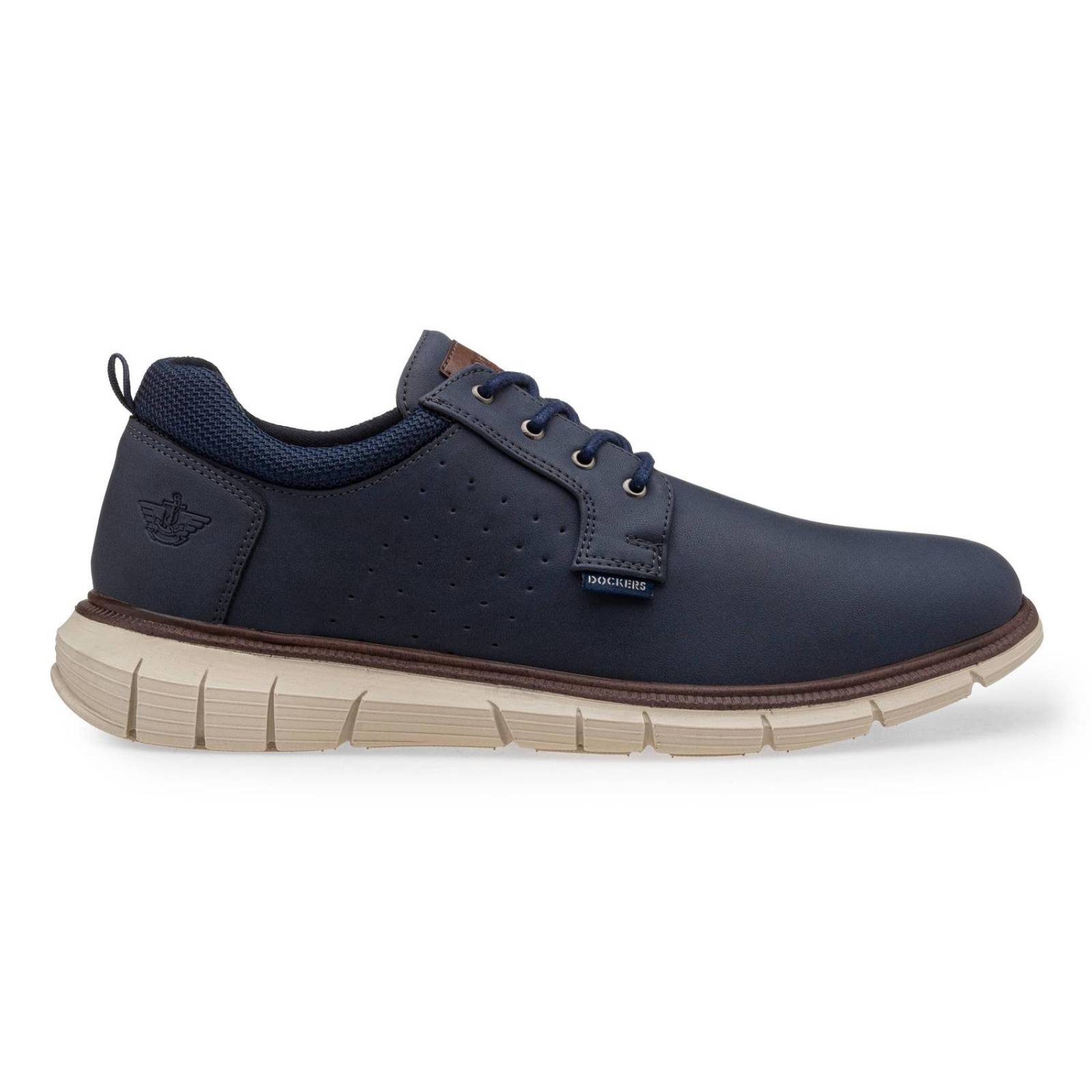 Zapato Dockers de Piel Hombre D2123101 S Azul Marino 