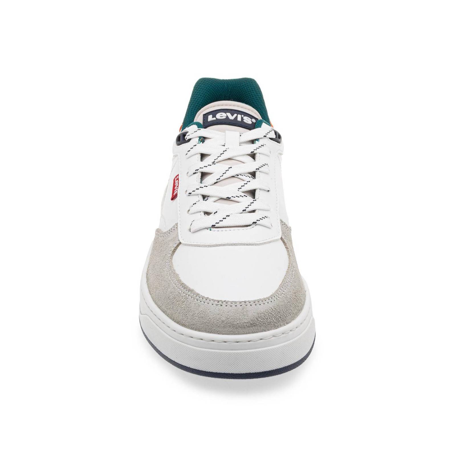 Tenis Levi's Hombre L2123402 S Blanco-Naranja