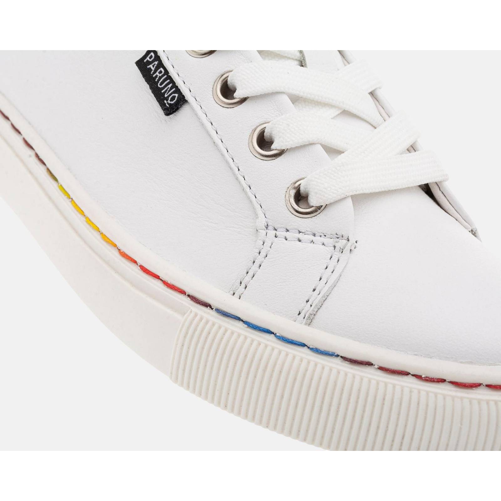 Tenis Paruno Mujer Tyler P1223581 Blanco Pride 