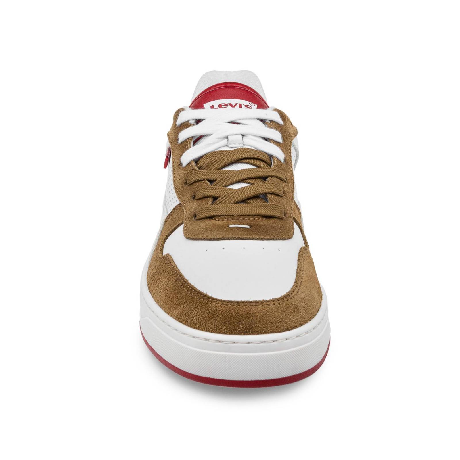 Tenis Levi's Hombre Glide L2223391 S Blanco-rojo