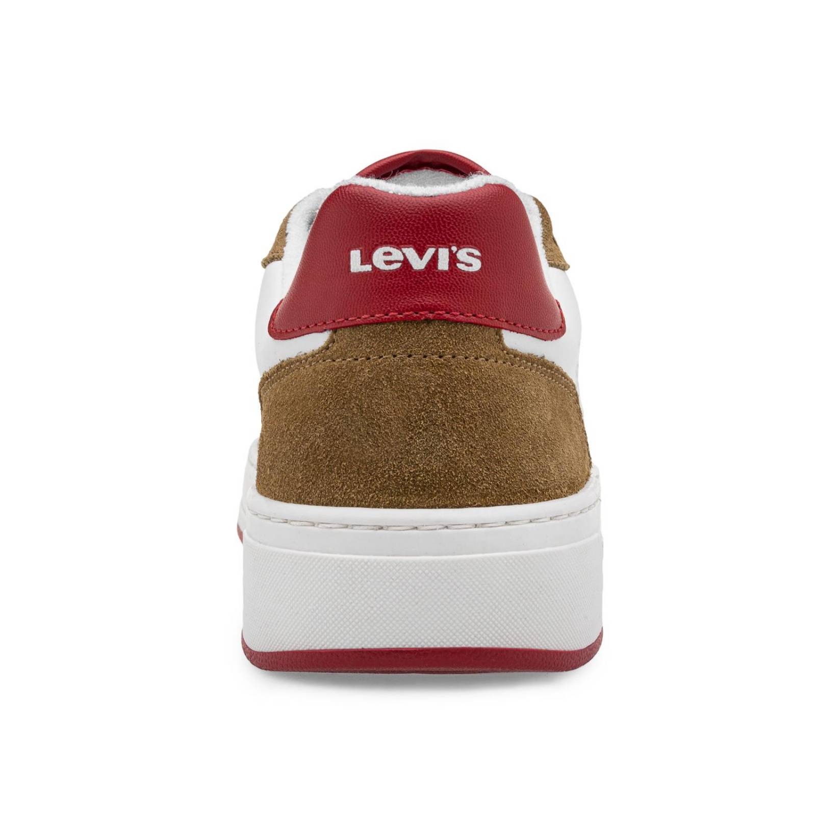 Tenis Levi's Hombre Glide L2223391 S Blanco-rojo