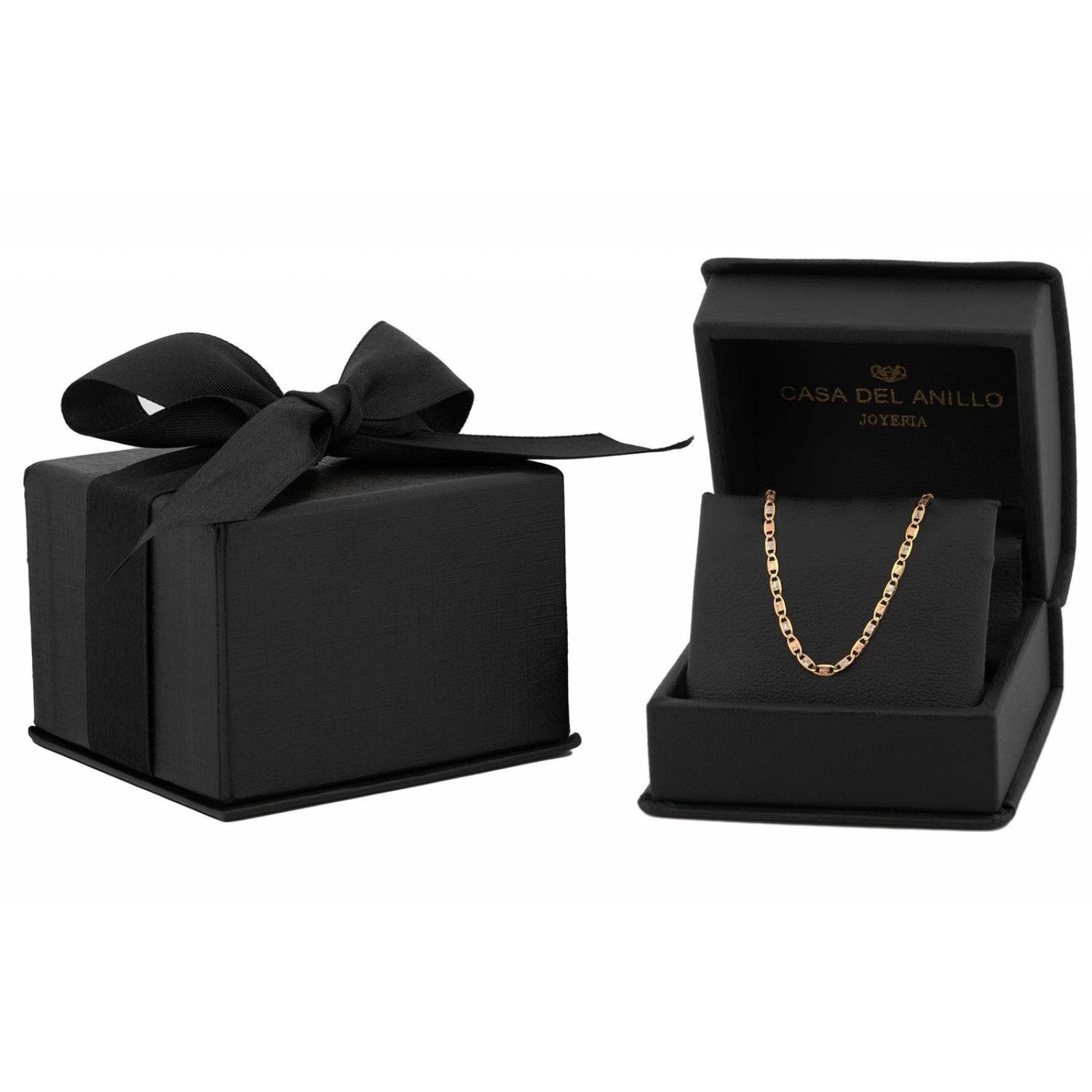 Cadena Oro Florentino Sólido 14K 45 cm 