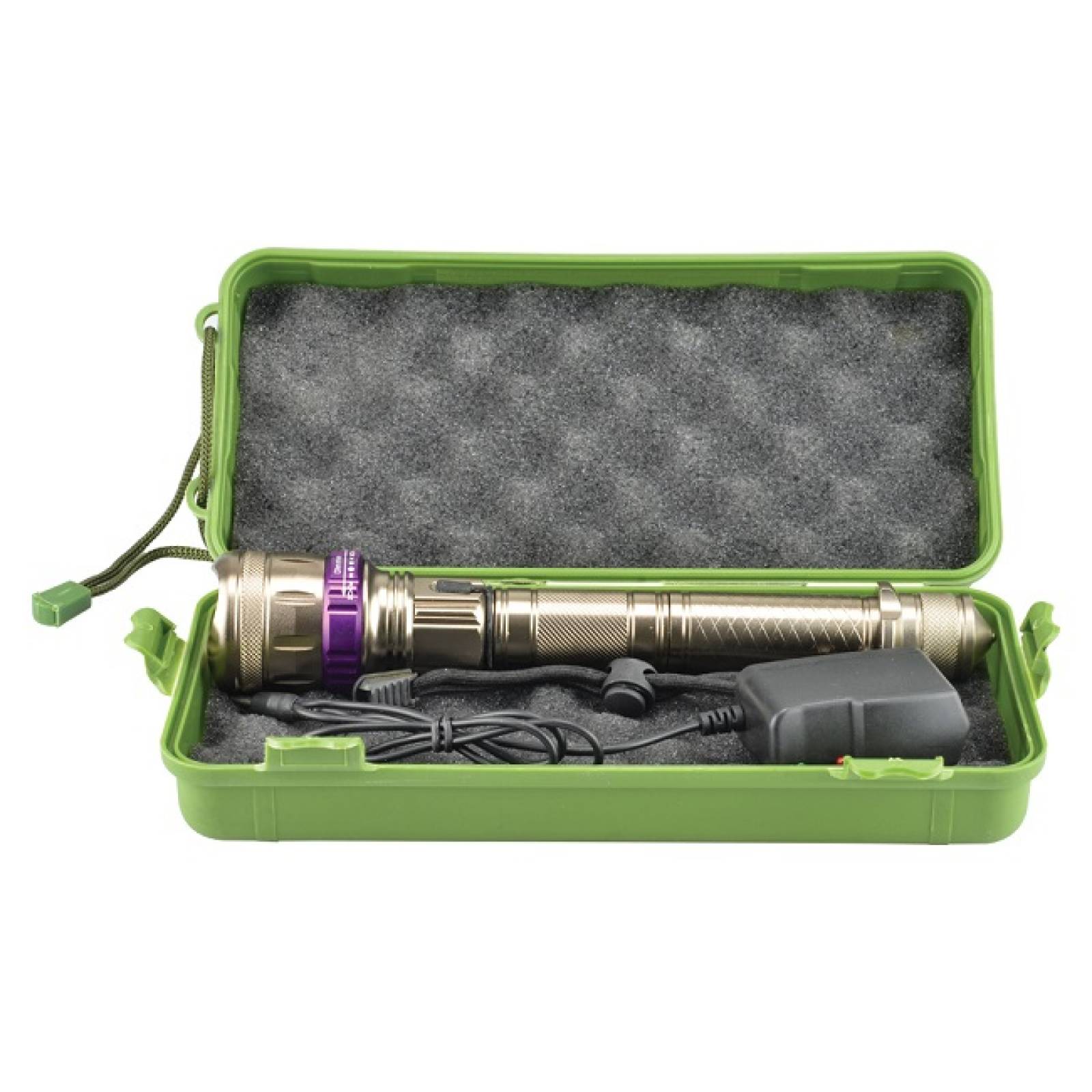 Lampara Recargable Para Policia 1 Foco Led Cree 10W Ajustable Gim