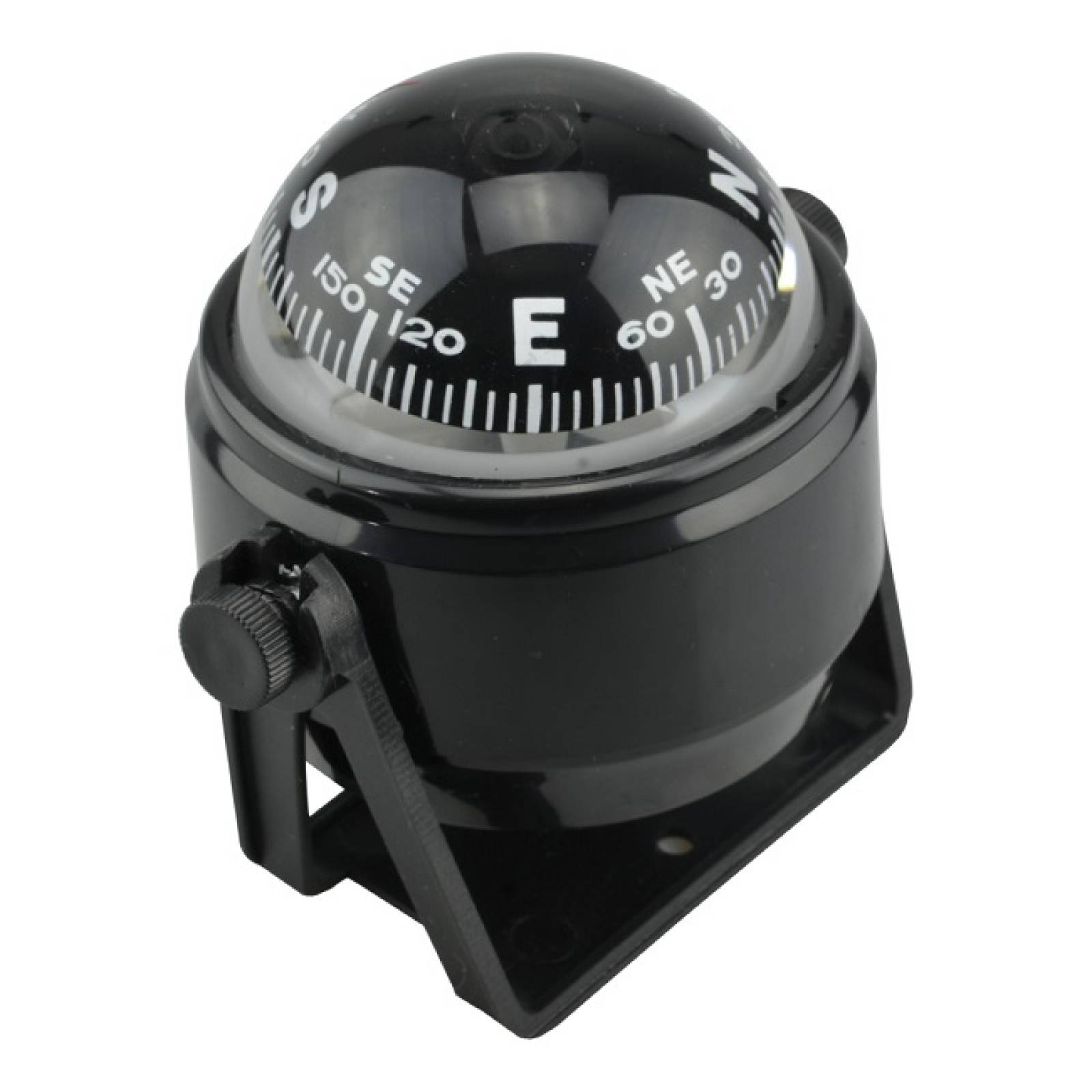 Brujula Marina 360G 5 Grados Negra Gim