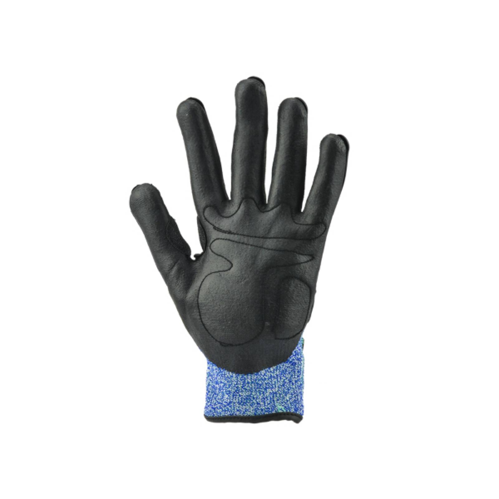 Guante Para Trabajo Azul Con Negro KLD1207024 Alta Densidad