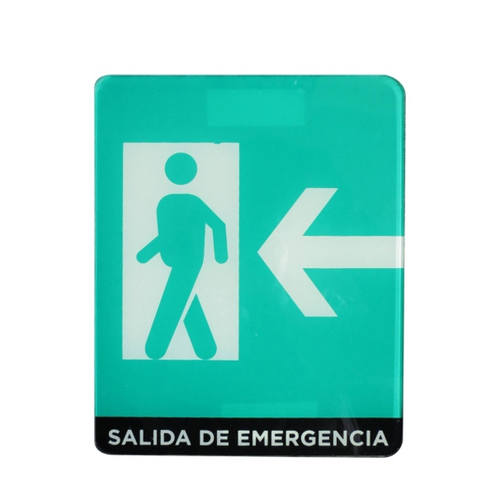 Letrero Señalización Salida de emergencia (Lado Izquierdo)