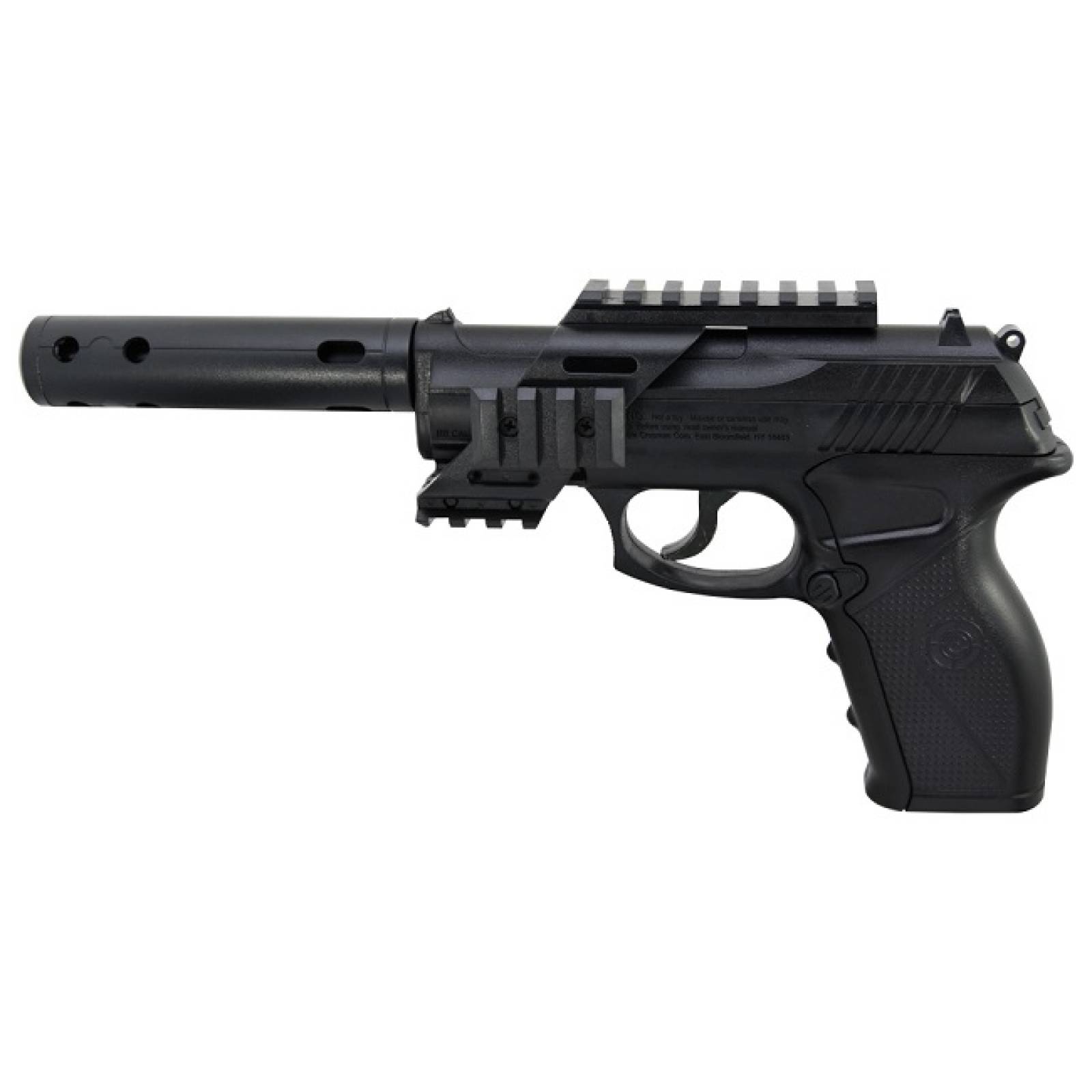 Pistola De Co2 Mod. C11 Tactical Kit Cal. 4.7Mm 20 Mun Crosman