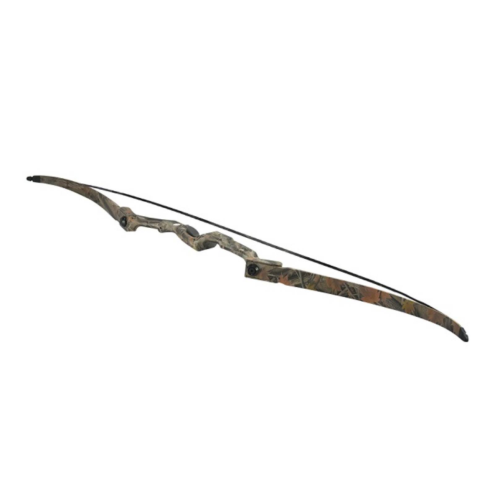 Arco Recurvo Tensión Para Tiro 40-55 Lbs Fibra De Vidrio