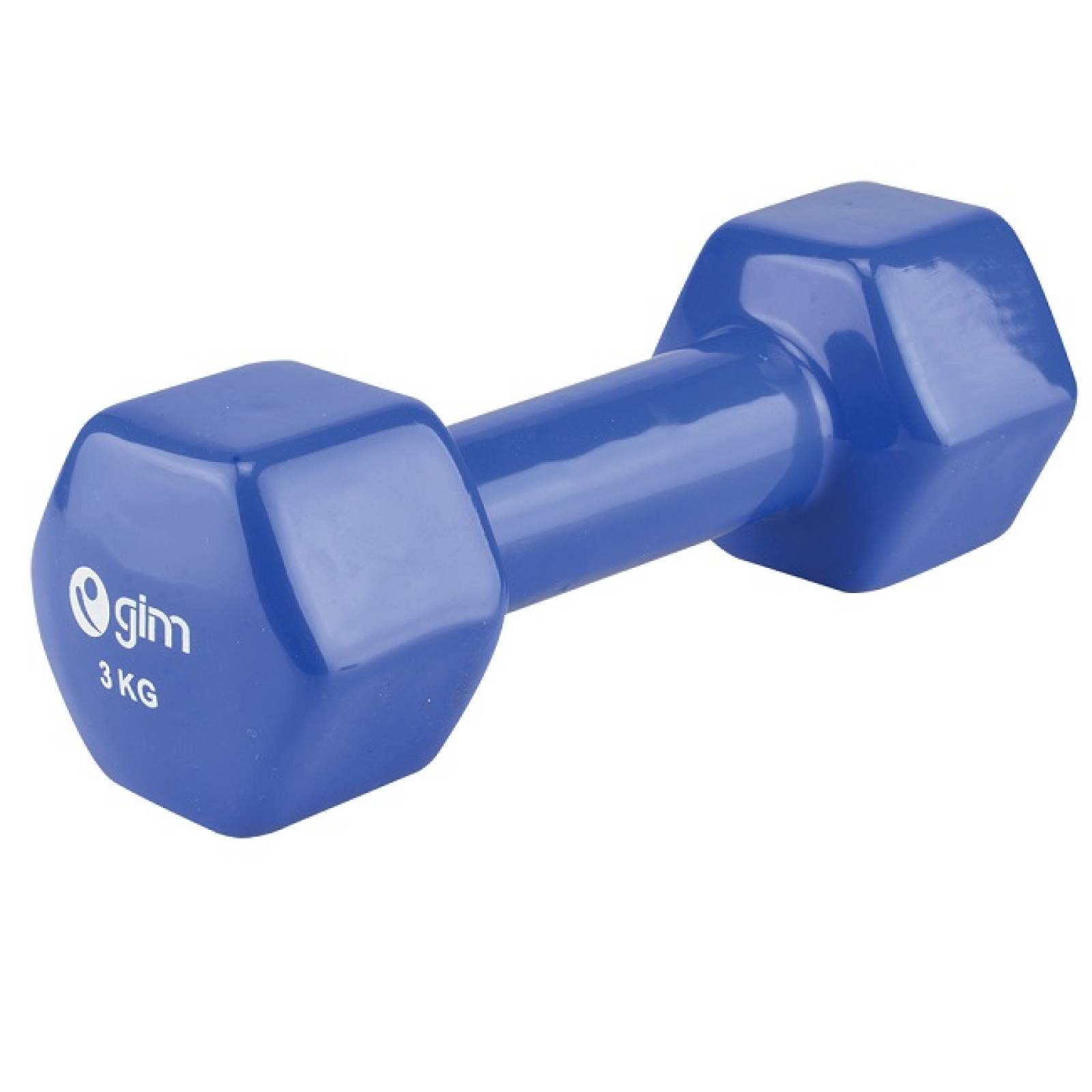 Mancuerna Recubierta De Vinilo Para Tonificar Antidesliz 3Kg