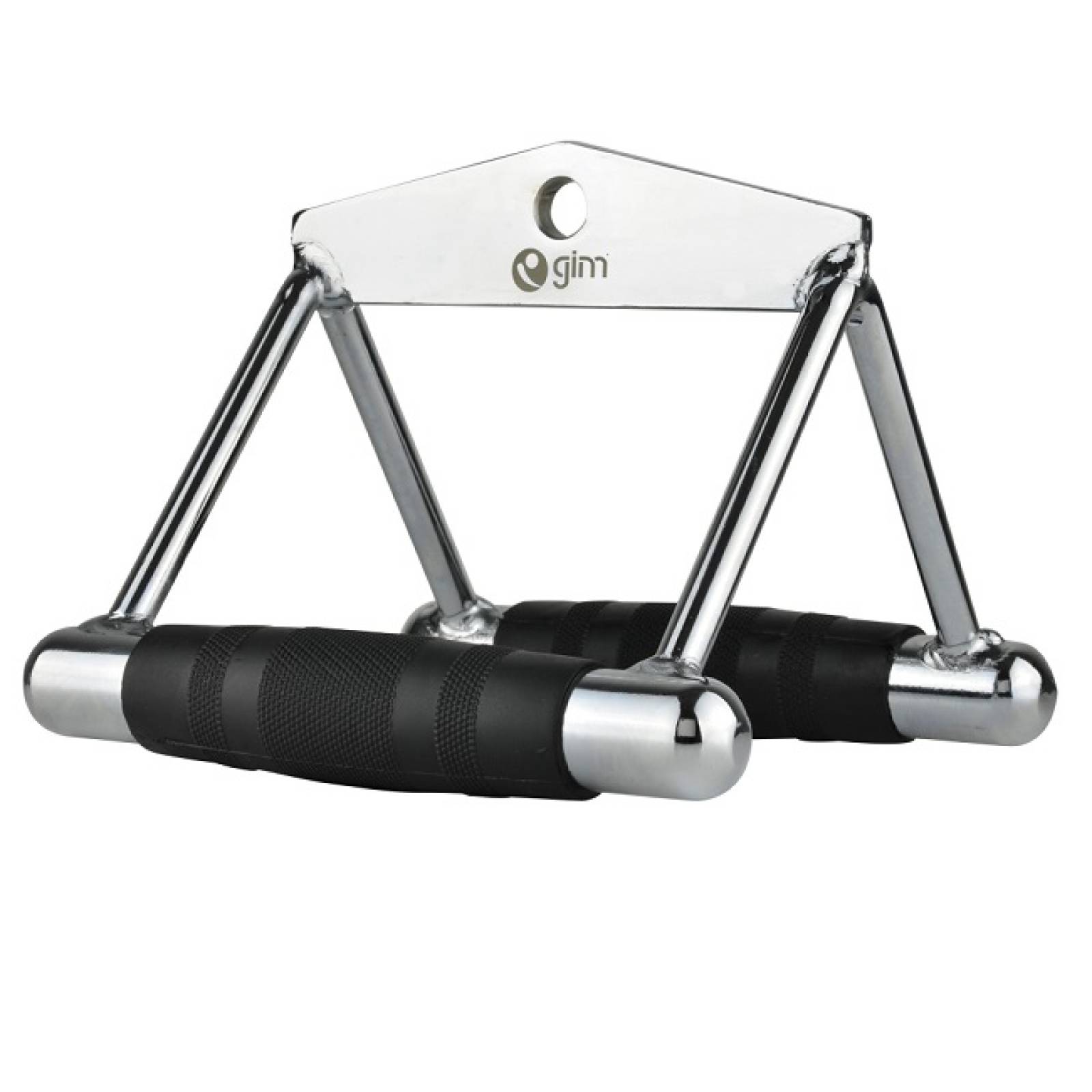 Agarre Para Remo Doble Acero Cromo Fitness Musculación Gim