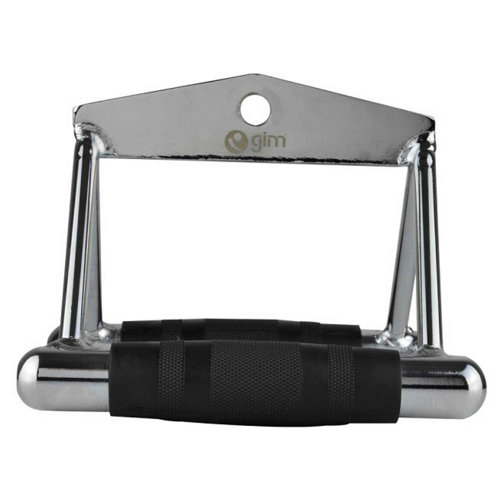 Agarre Para Remo Doble Acero Cromo Fitness Musculación Gim