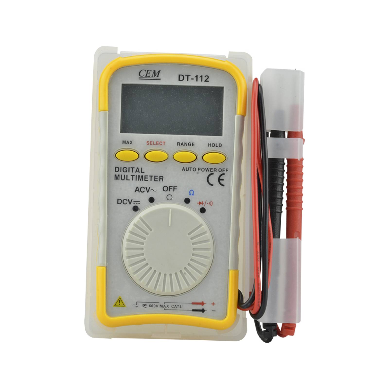 Multímetro Digital Cem Con 5 Funciones DT112
