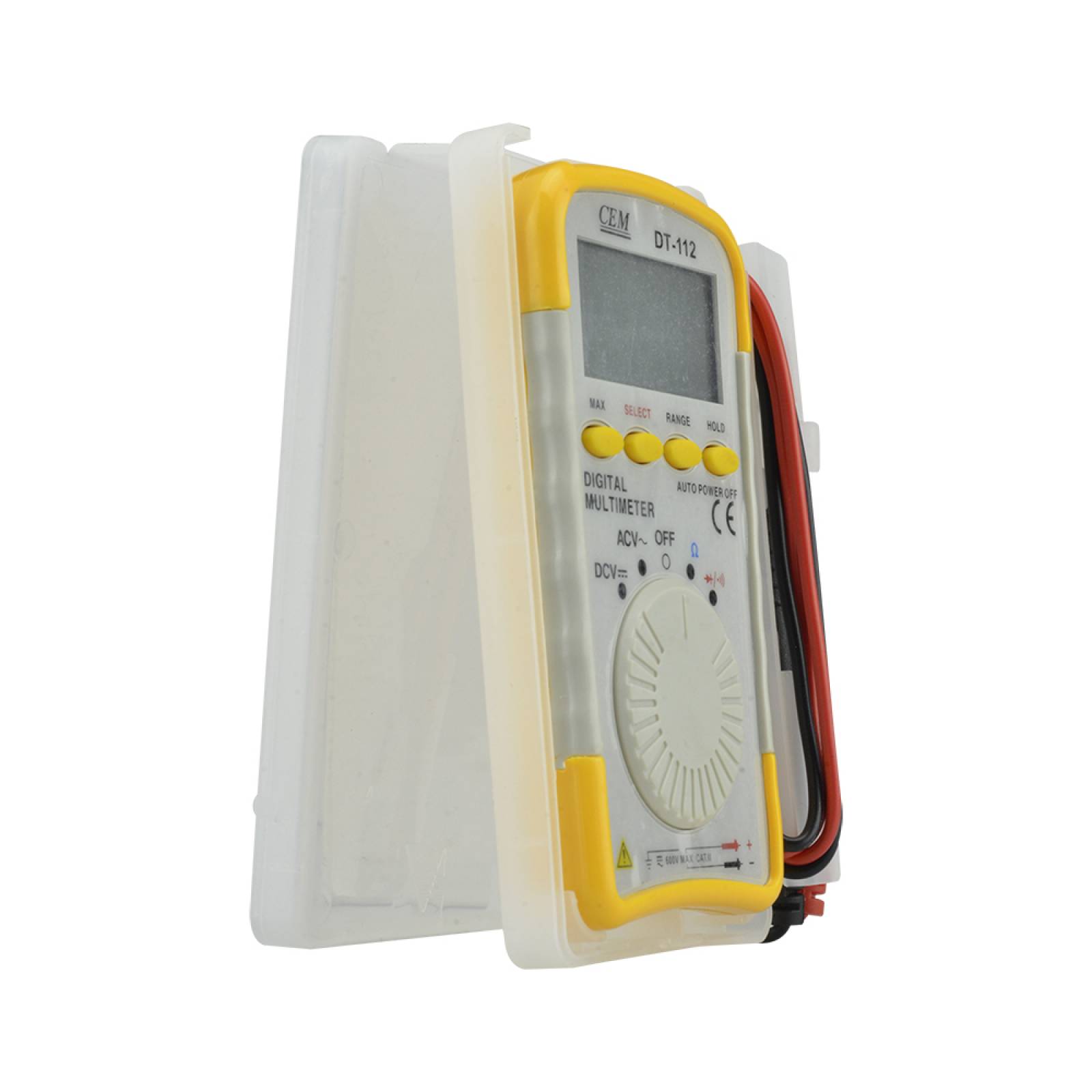 Multímetro Digital Cem Con 5 Funciones DT112