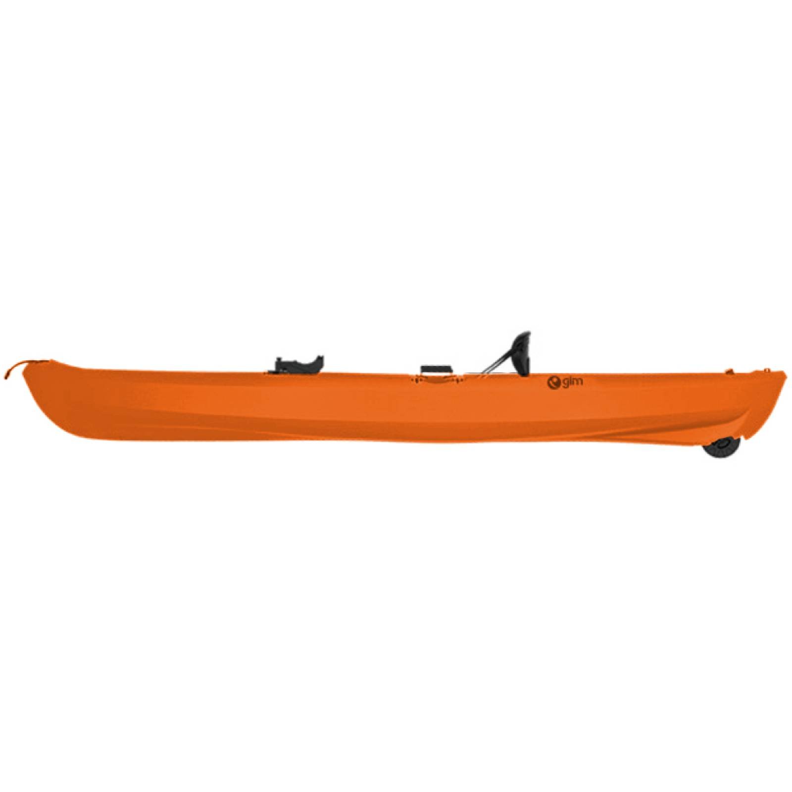Kayak Monoplaza De Pesca Con Remo 305X78 Gim Sports