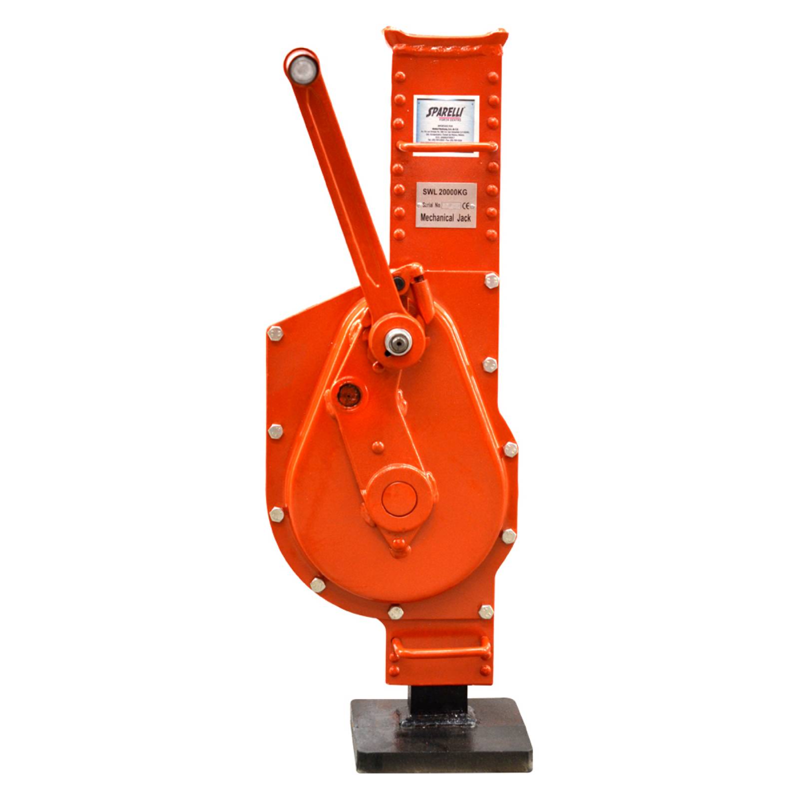 Gato Mecanico De Escalera Tipo Ferrocarrilero 20ton Sj-20 Sparelli