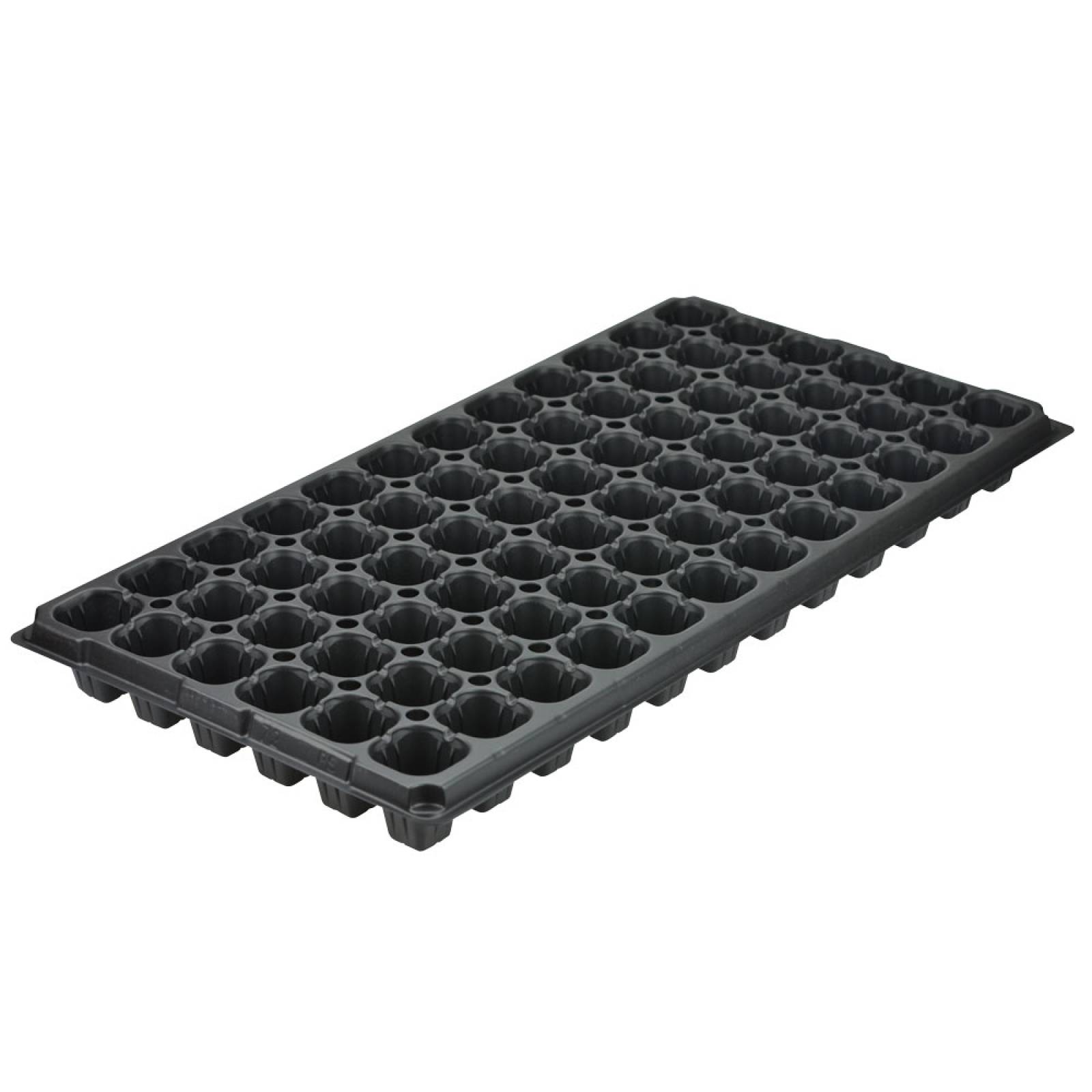 Semillero Germinacion Charola Plastica Rigida 72Cav 100 Pzs
