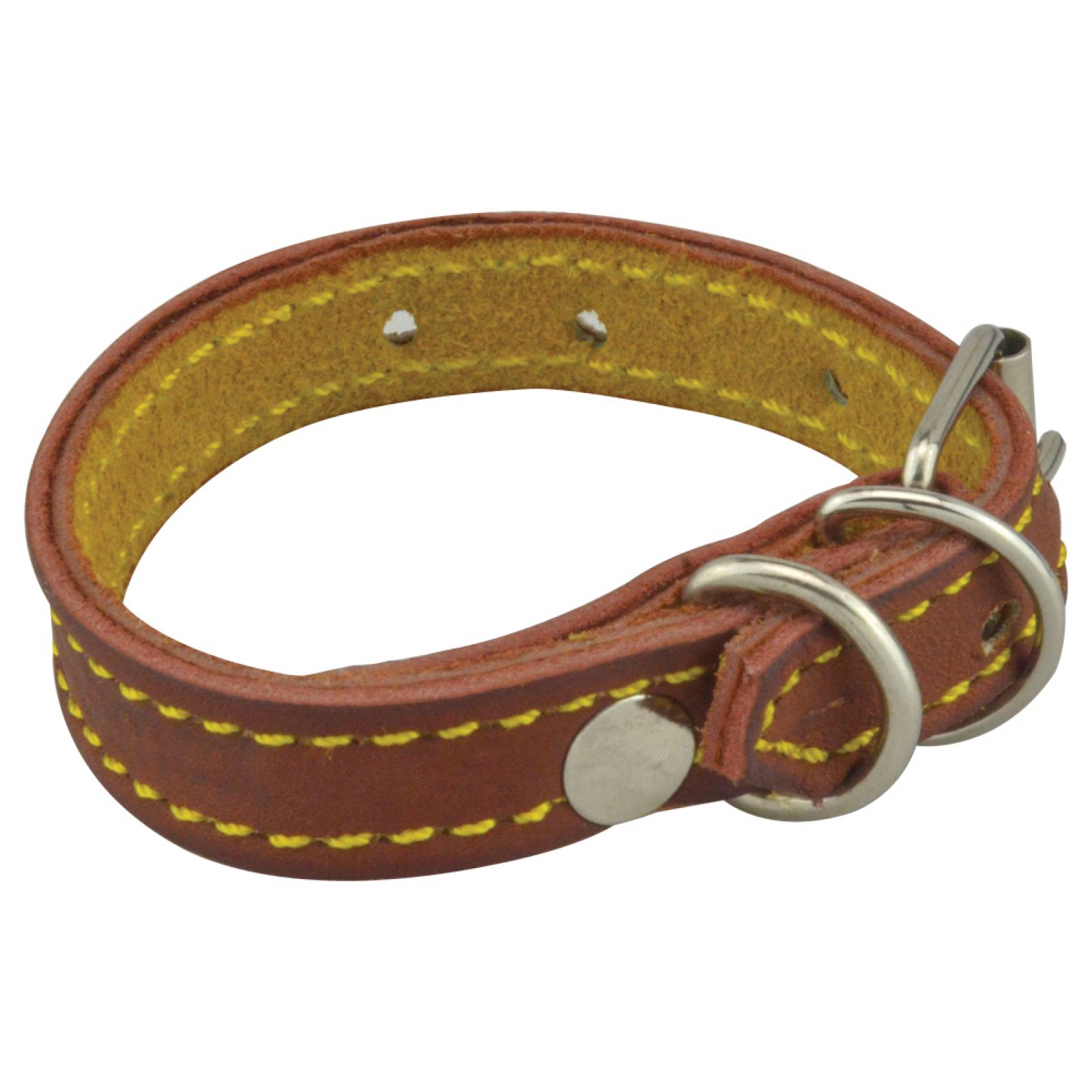 Collar De Piel Para Perros Ajustable Vaqueta 75Cm Gimex
