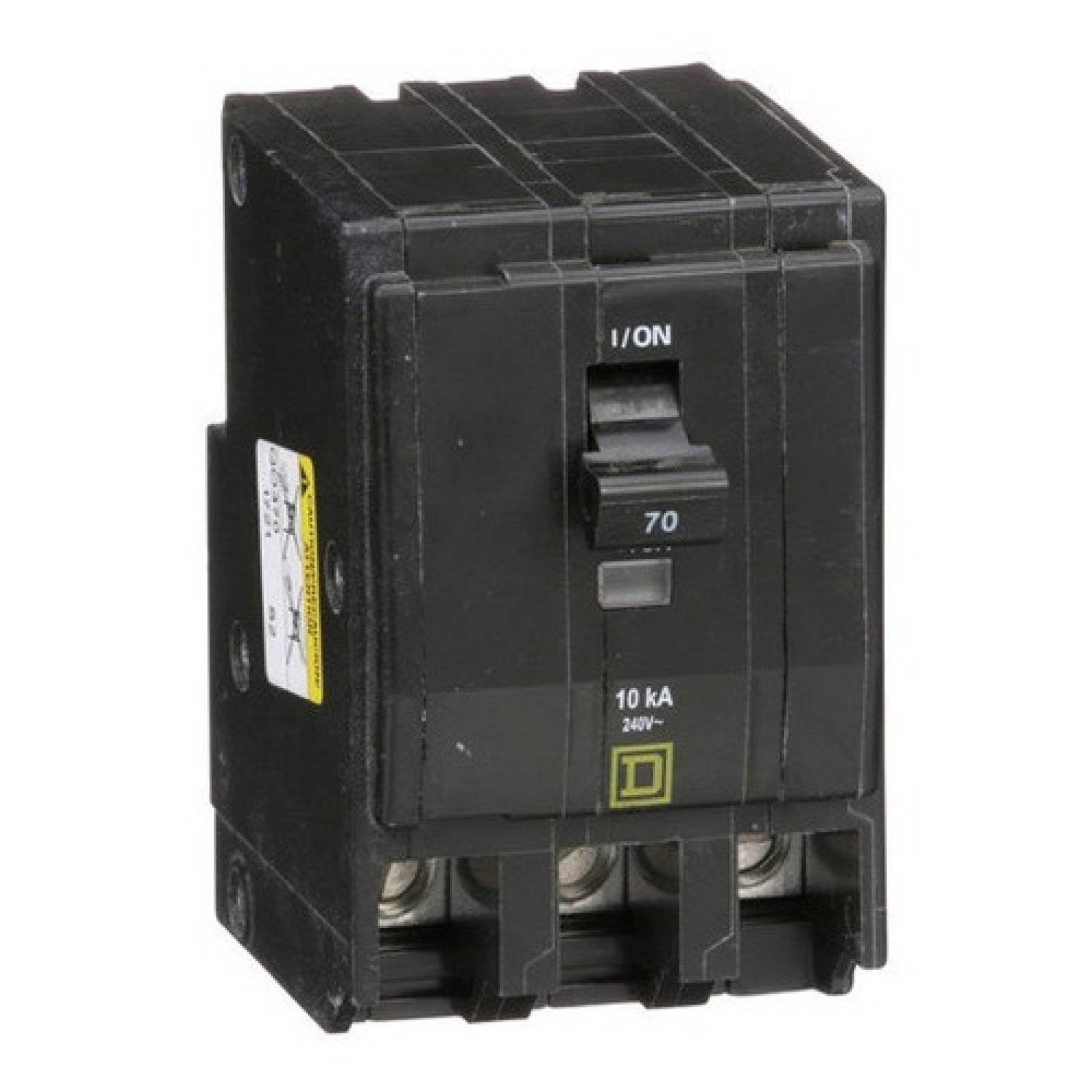 Pastilla Interruptor Termomagnetico, Qo370, 3polo, 70a.