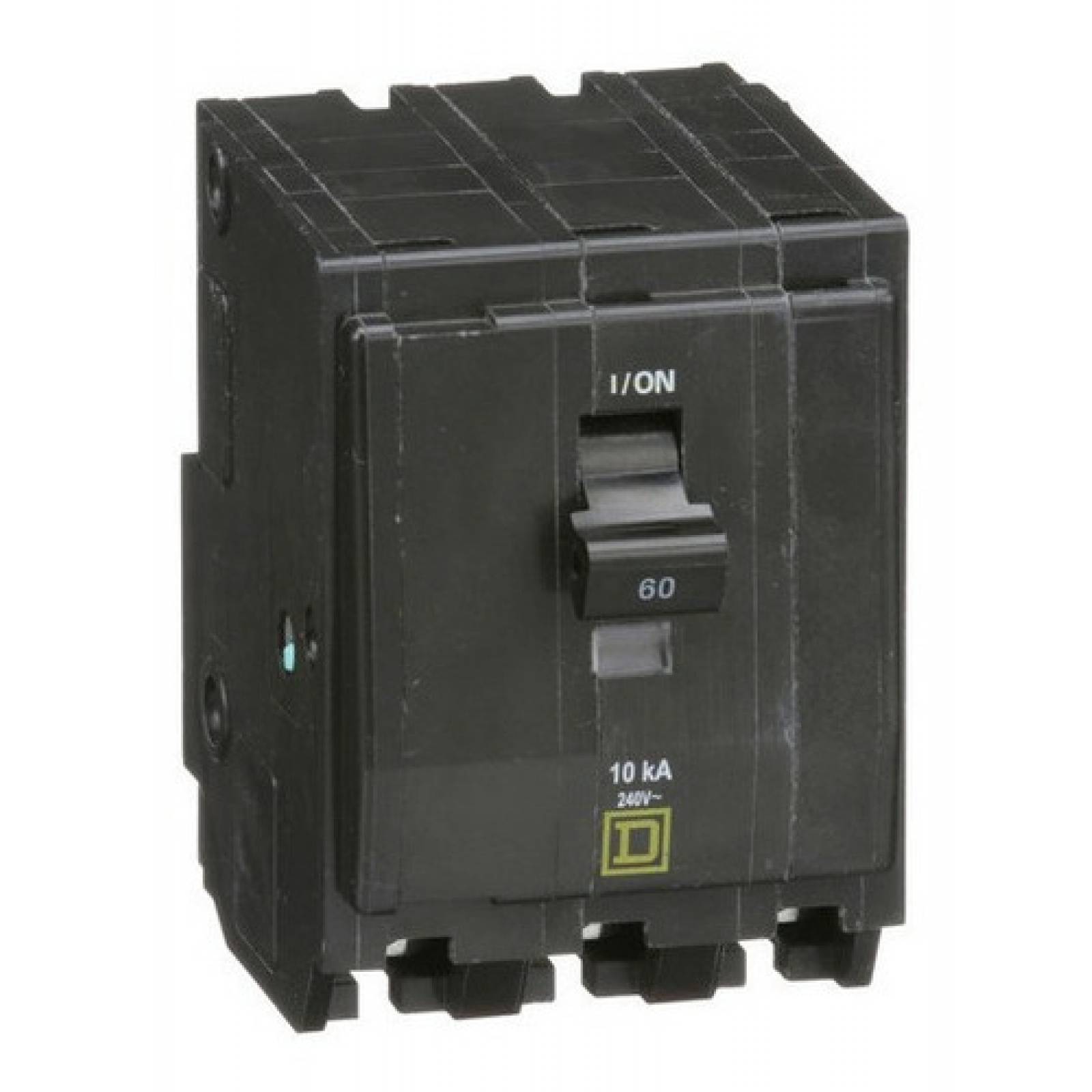 Pastilla Interruptor Termomagnetico, Qo360, 3polo, 60a. 