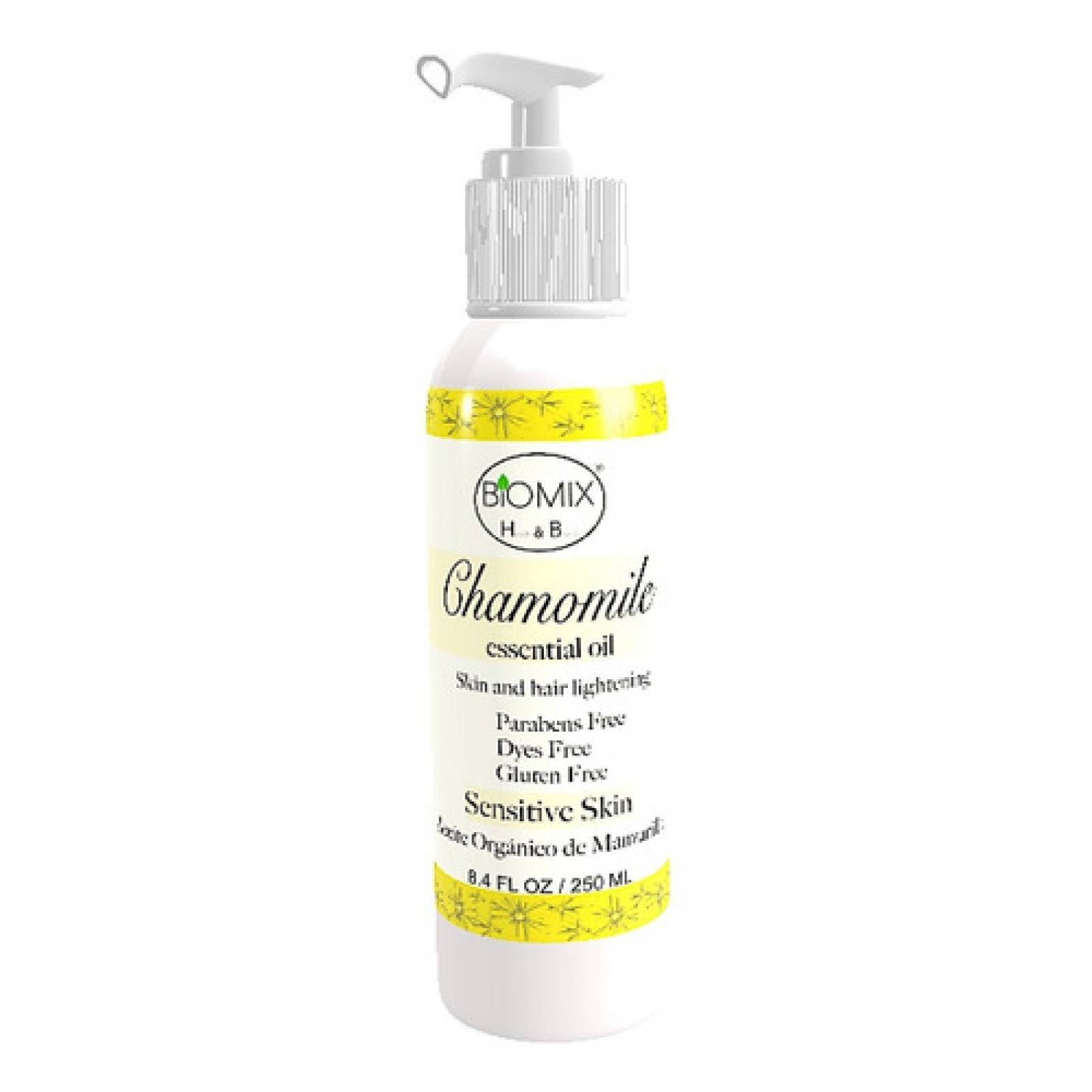 Aceite De Manzanilla Orgánico Aclarante Piel Cabello 250 Ml