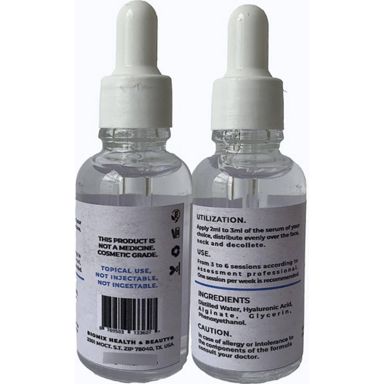 Serum De Ácido Hialurónico Unisex Oil & Cruelty Free 30 Ml