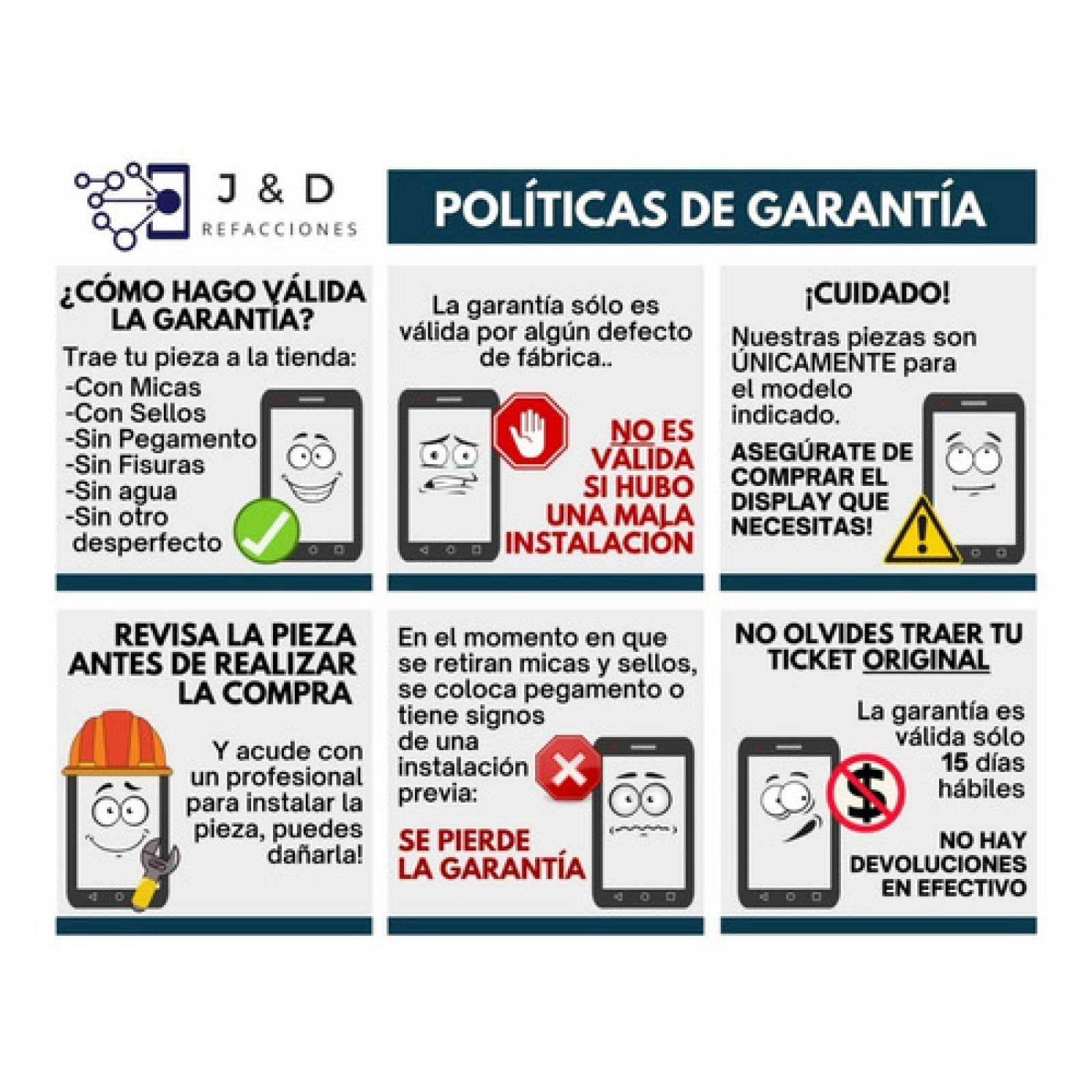 Display Pantalla Touch Para Samsung J5 Prime Negro Original