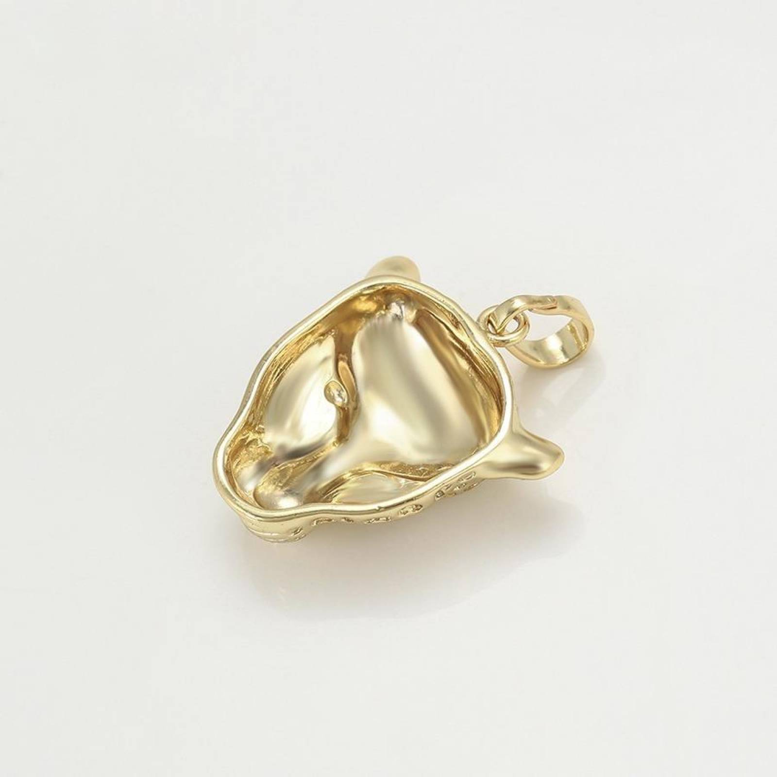 CRISTAL AMOR - Cadena Y Dije Jaguar Unisex 50 Cm Oro 14k Laminado