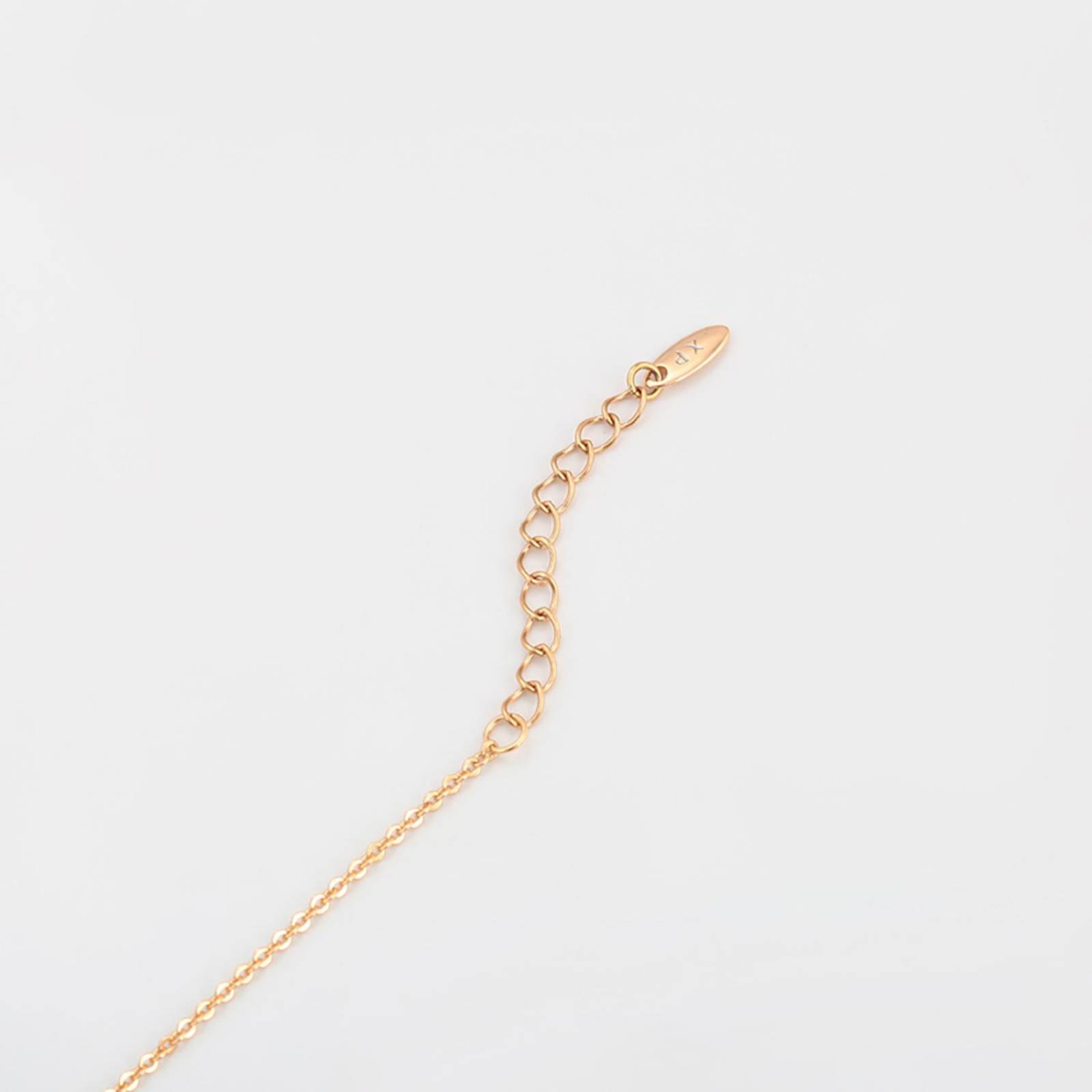 CRISTAL AMOR - Fina Pulsera Esclava Corazón Mujer En Oro Laminado 18k Con Cristales Austriacos 