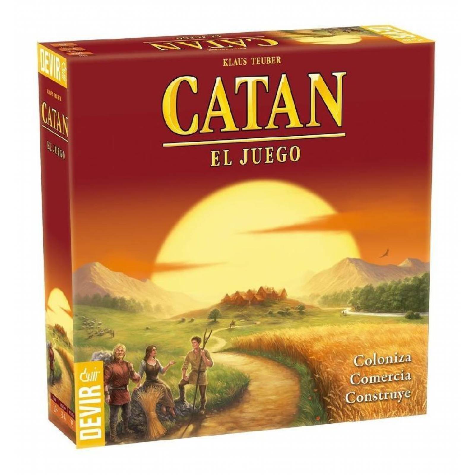 Catan El Juego, Devir, Juego De Mesa, Juegos
