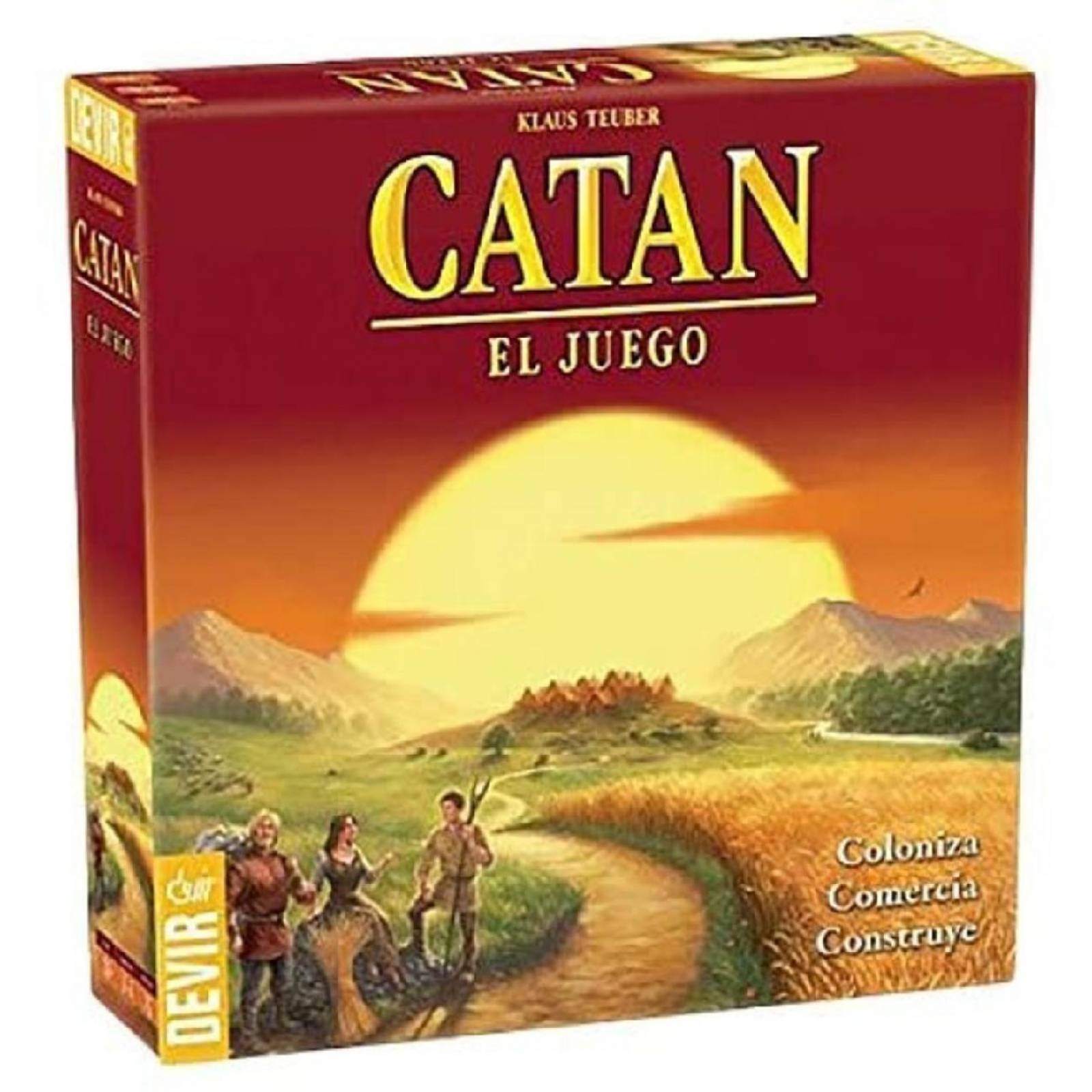 Catan El Juego, Devir, Juego De Mesa, Juegos